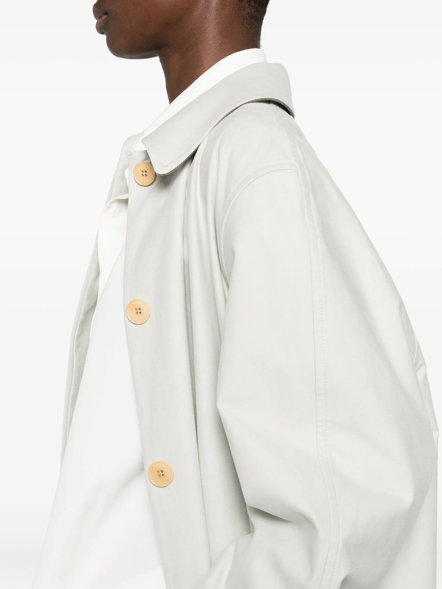 single-breasted coat
