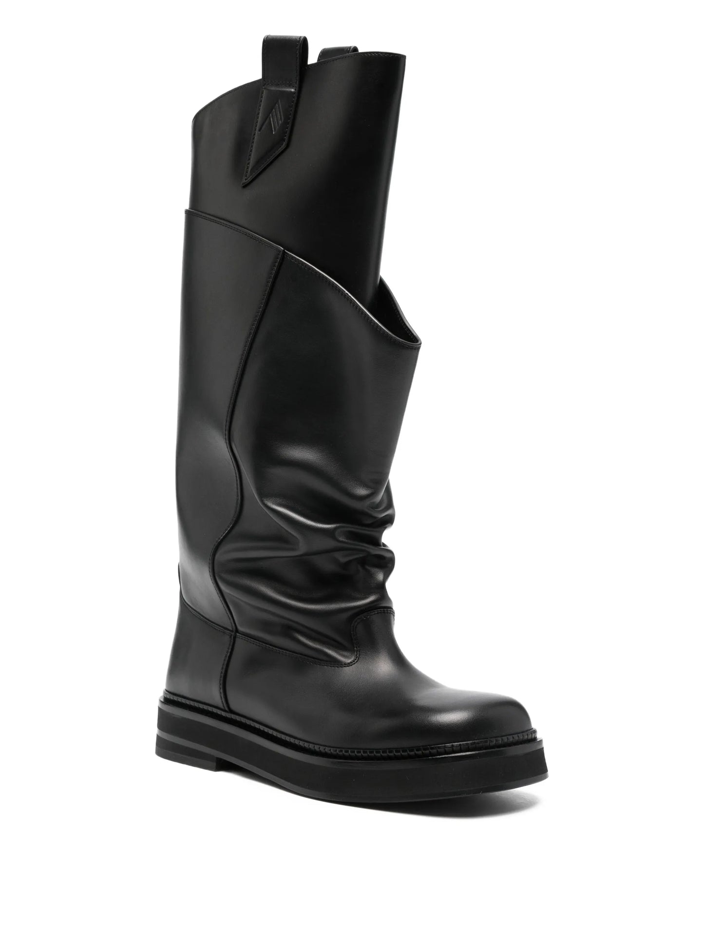Robin Passeggiata leather knee-high boots