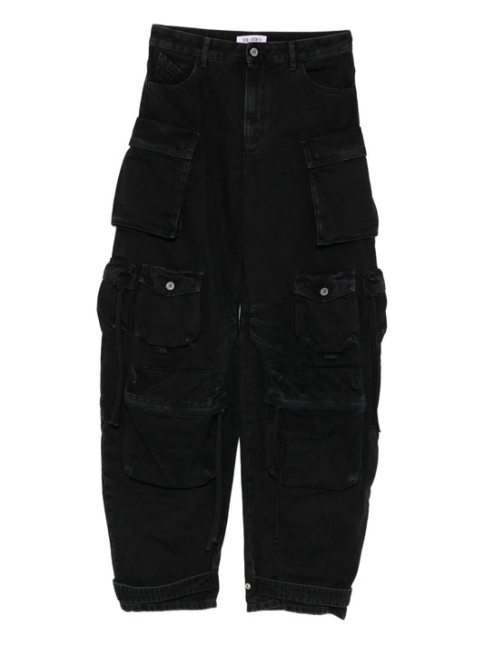 cargo-pockets jeans