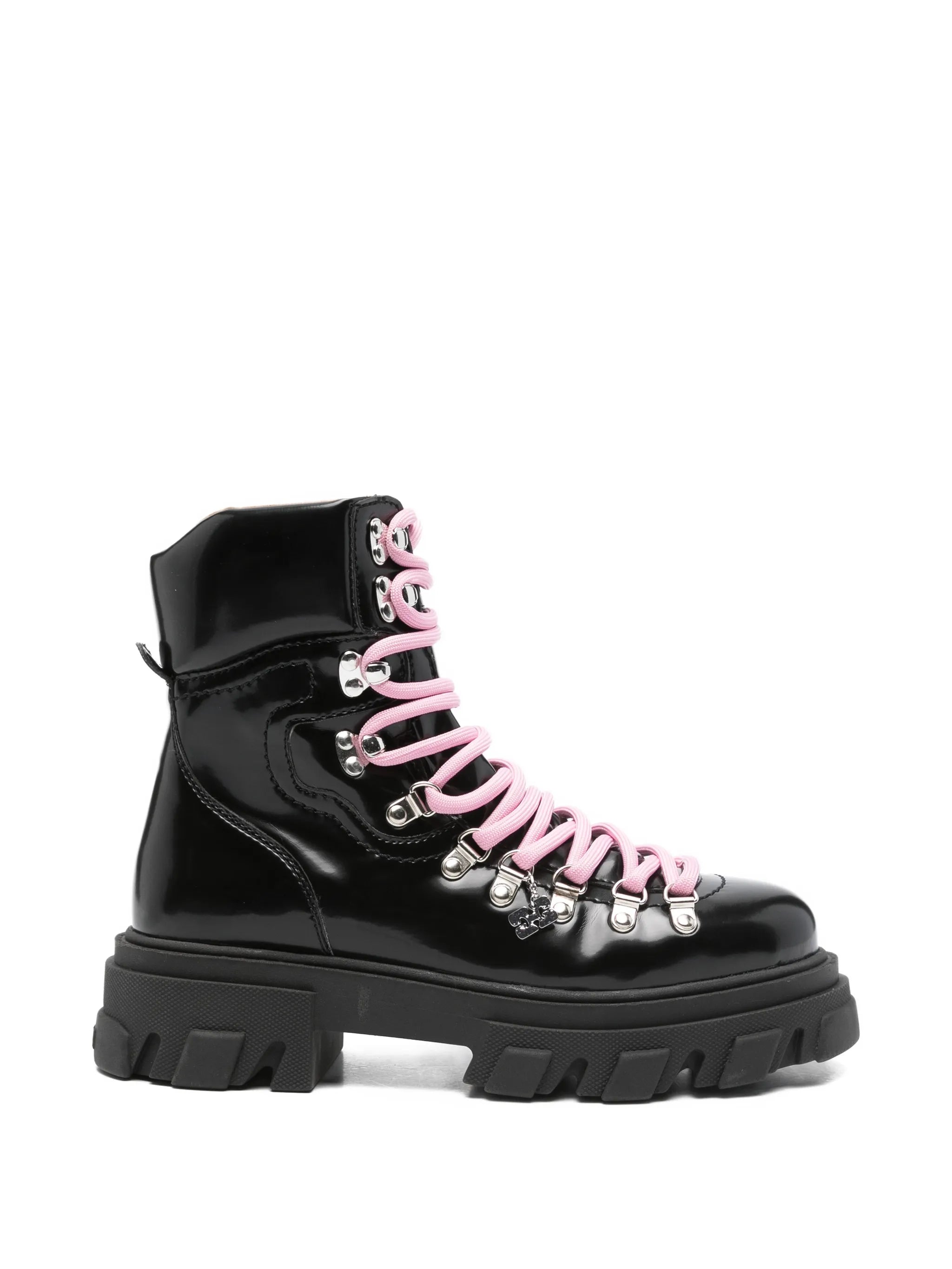chunky-sole combat boots