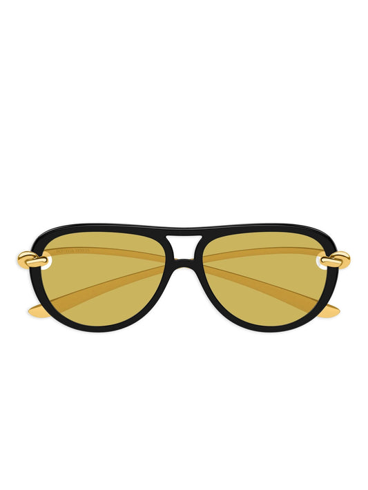 pilot-frame sunglasses