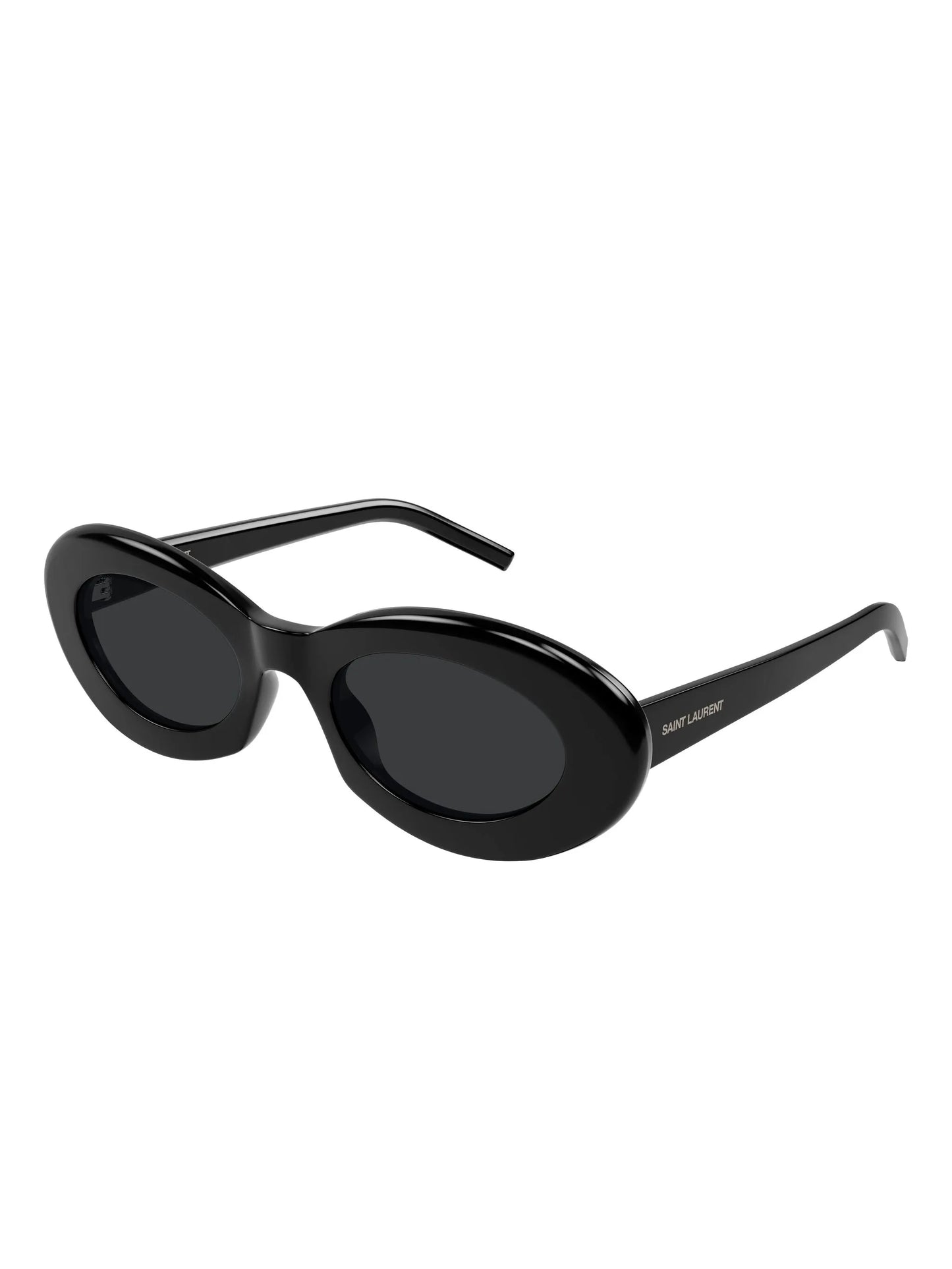 oval-frame sunglasses