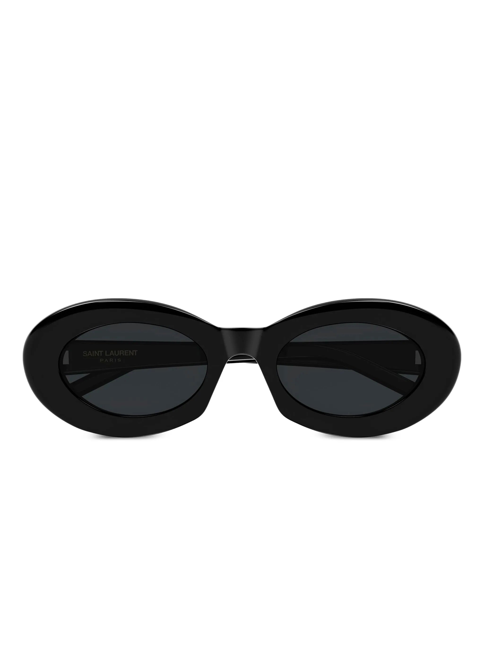 oval-frame sunglasses