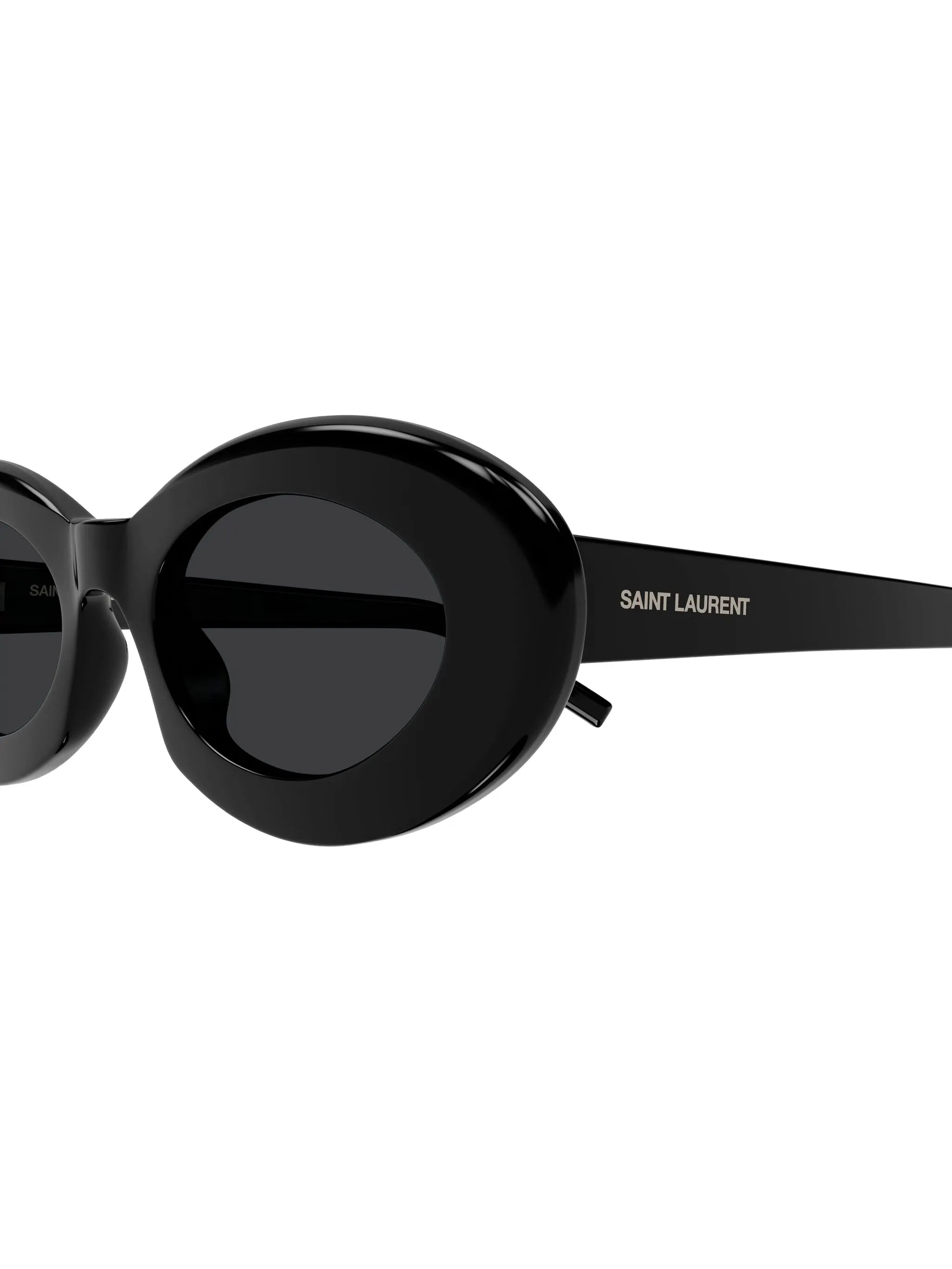 oval-frame sunglasses