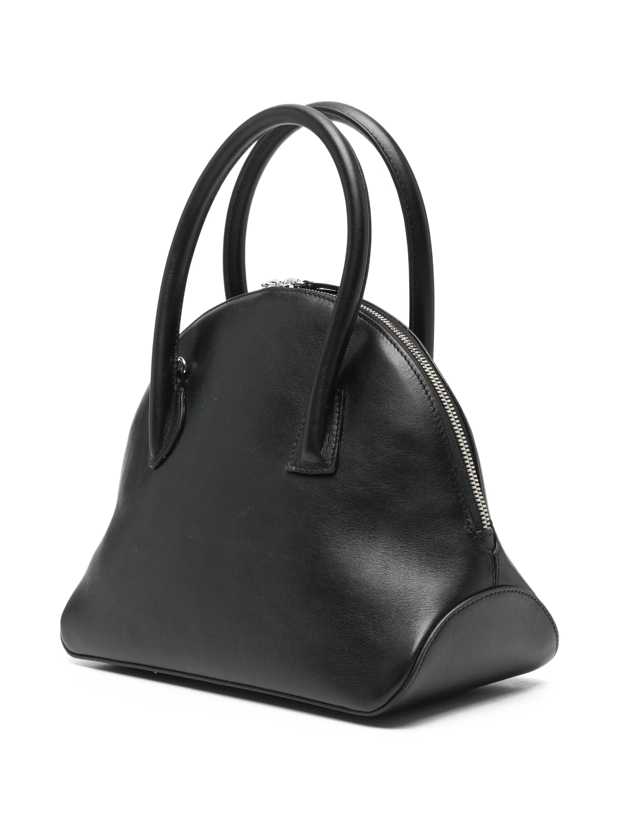Dome zipped tote bag