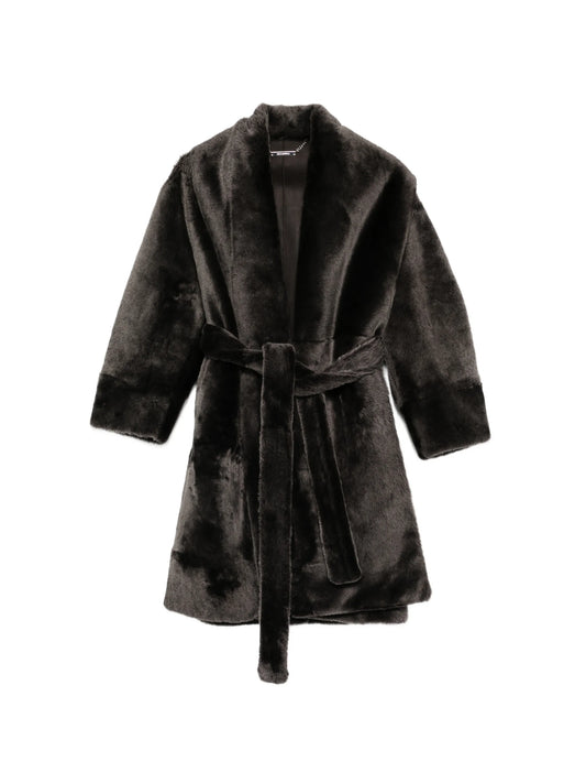 Juno belted coat