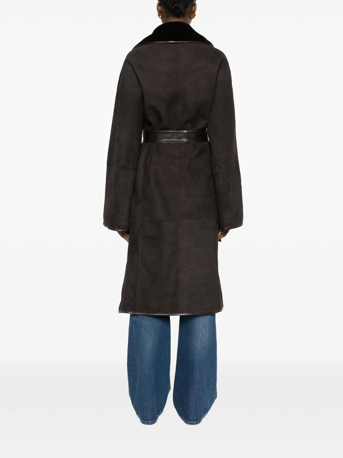 Lourdes double-breasted coat