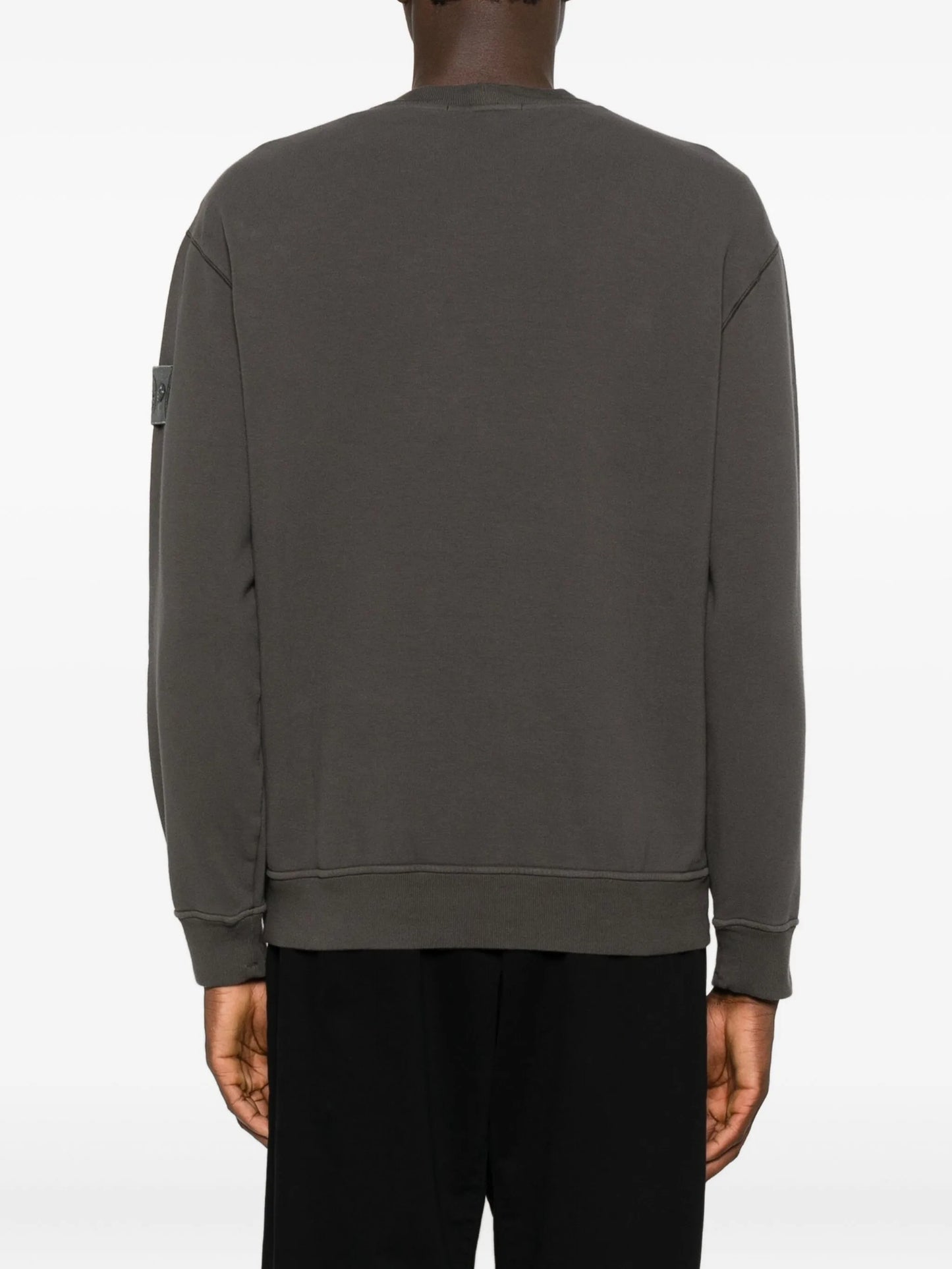 ribbed-trim sweatshirt