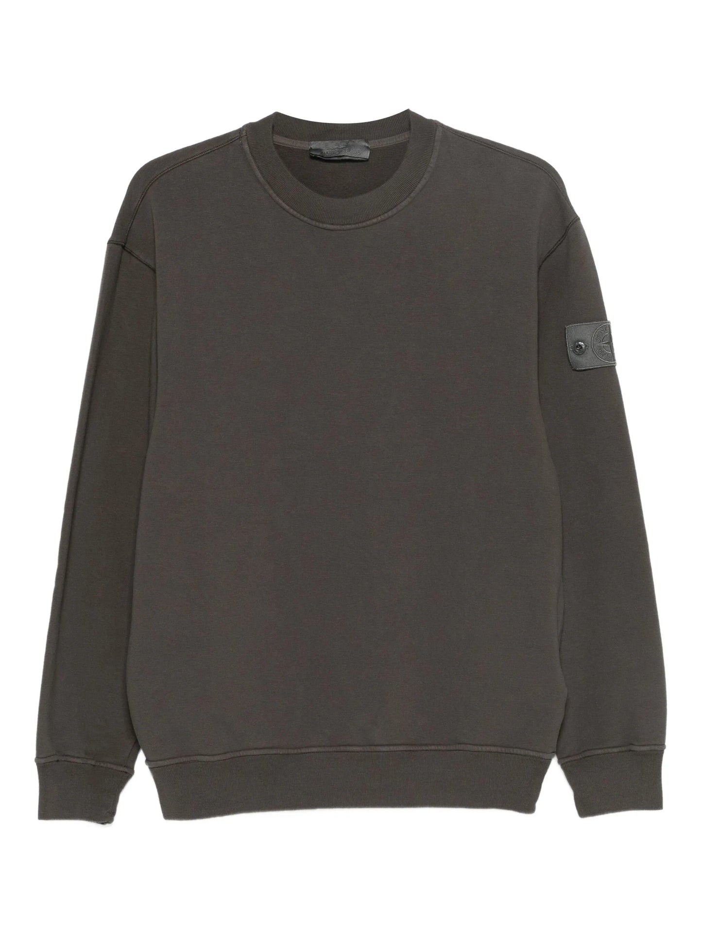 ribbed-trim sweatshirt