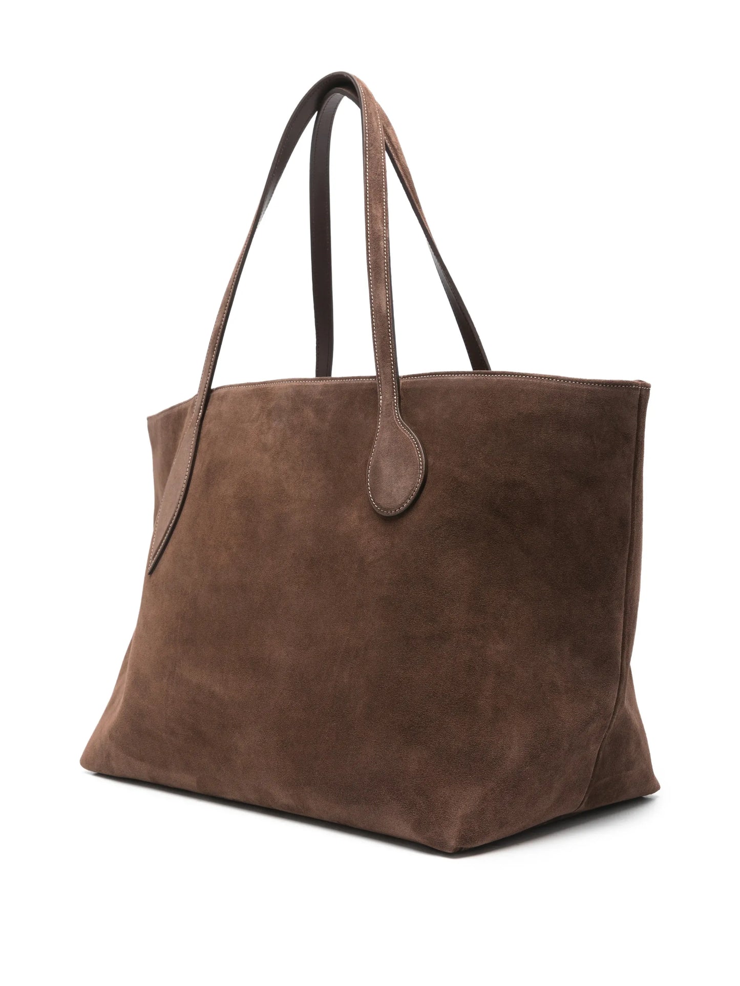 Mega Sprout suede tote bag
