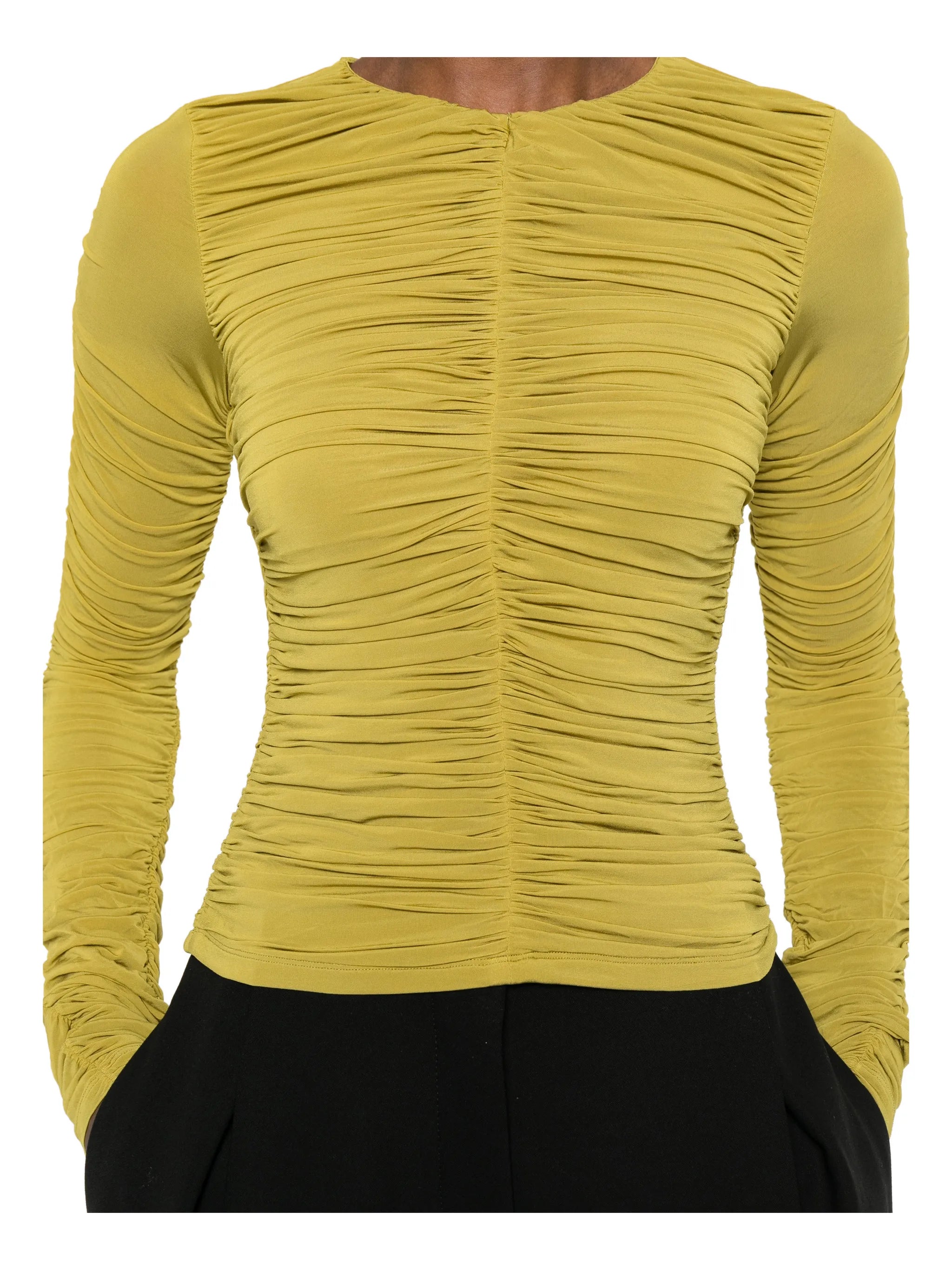 Nevin gathered blouse