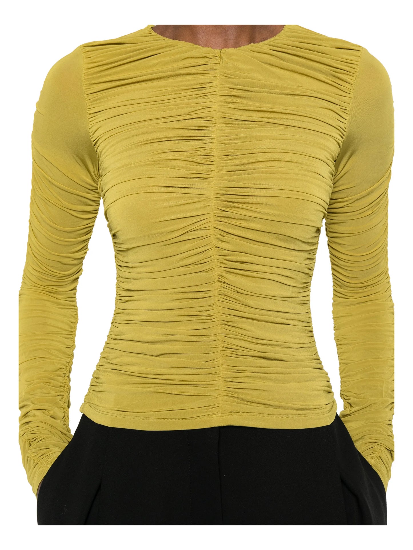 Nevin gathered blouse