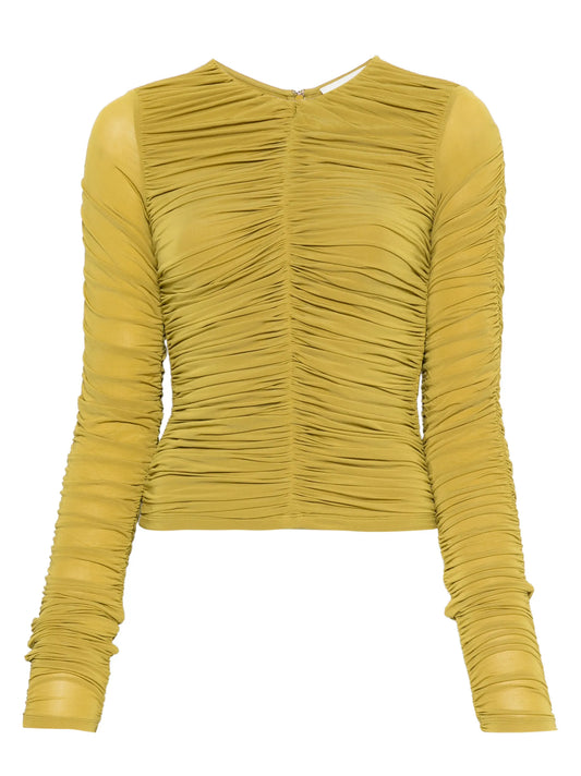 Nevin gathered blouse