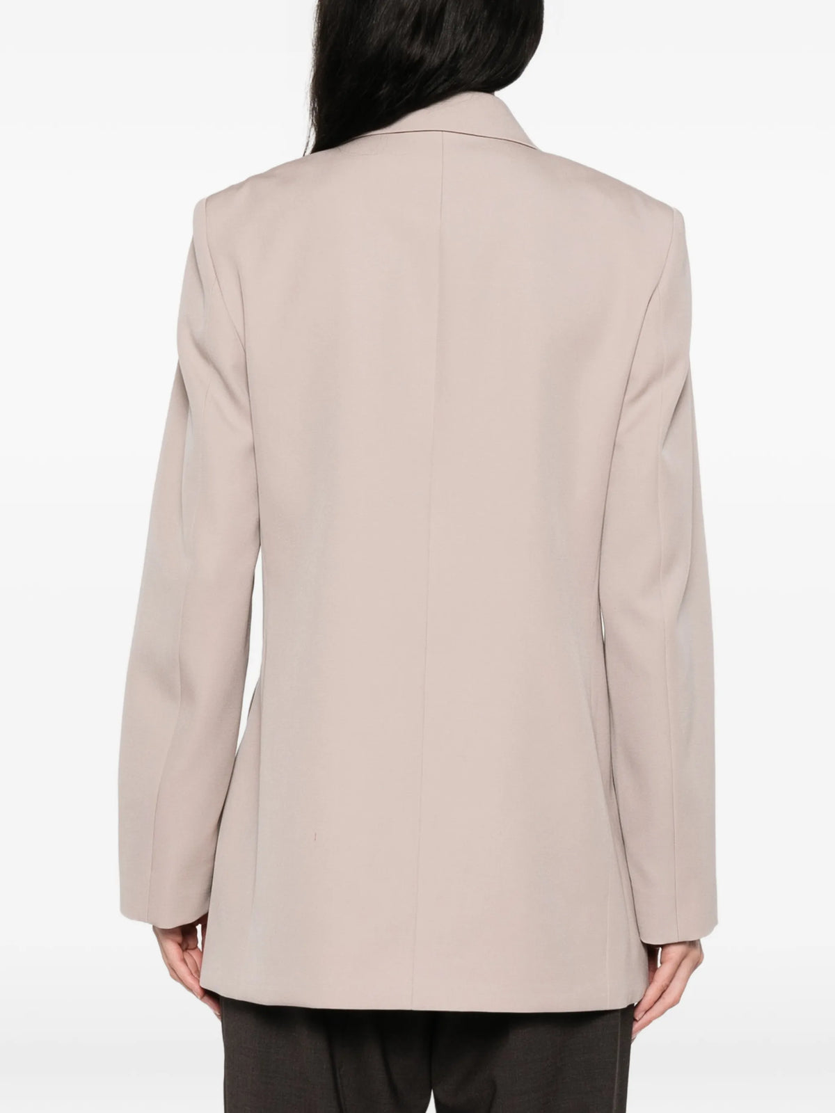 wool gabardine tailored jacket