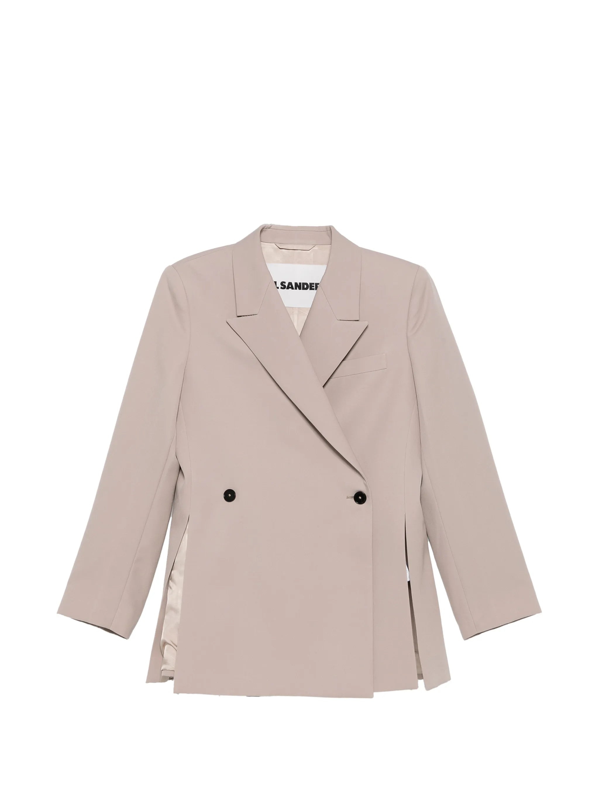 wool gabardine tailored jacket