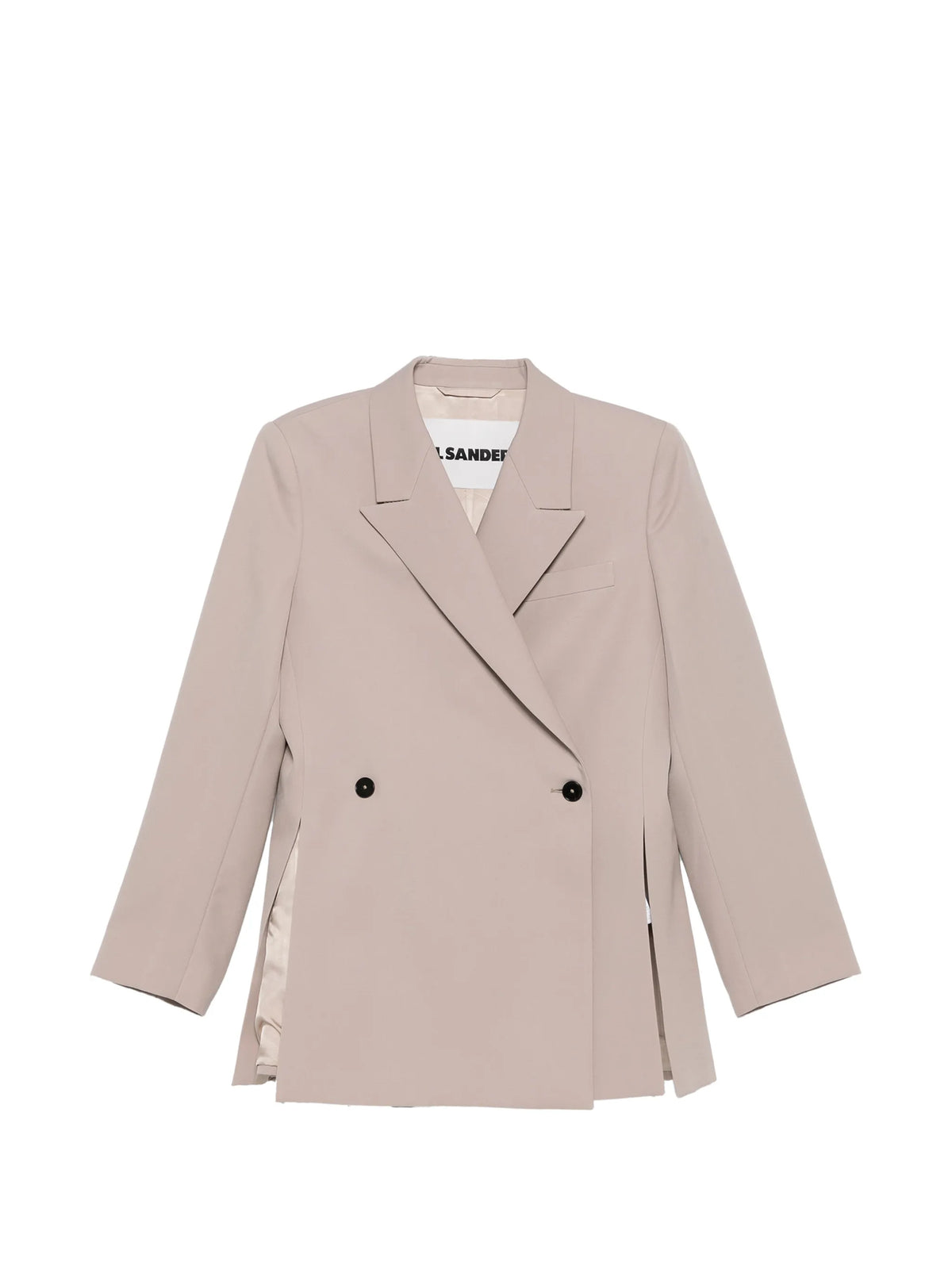 wool gabardine tailored jacket
