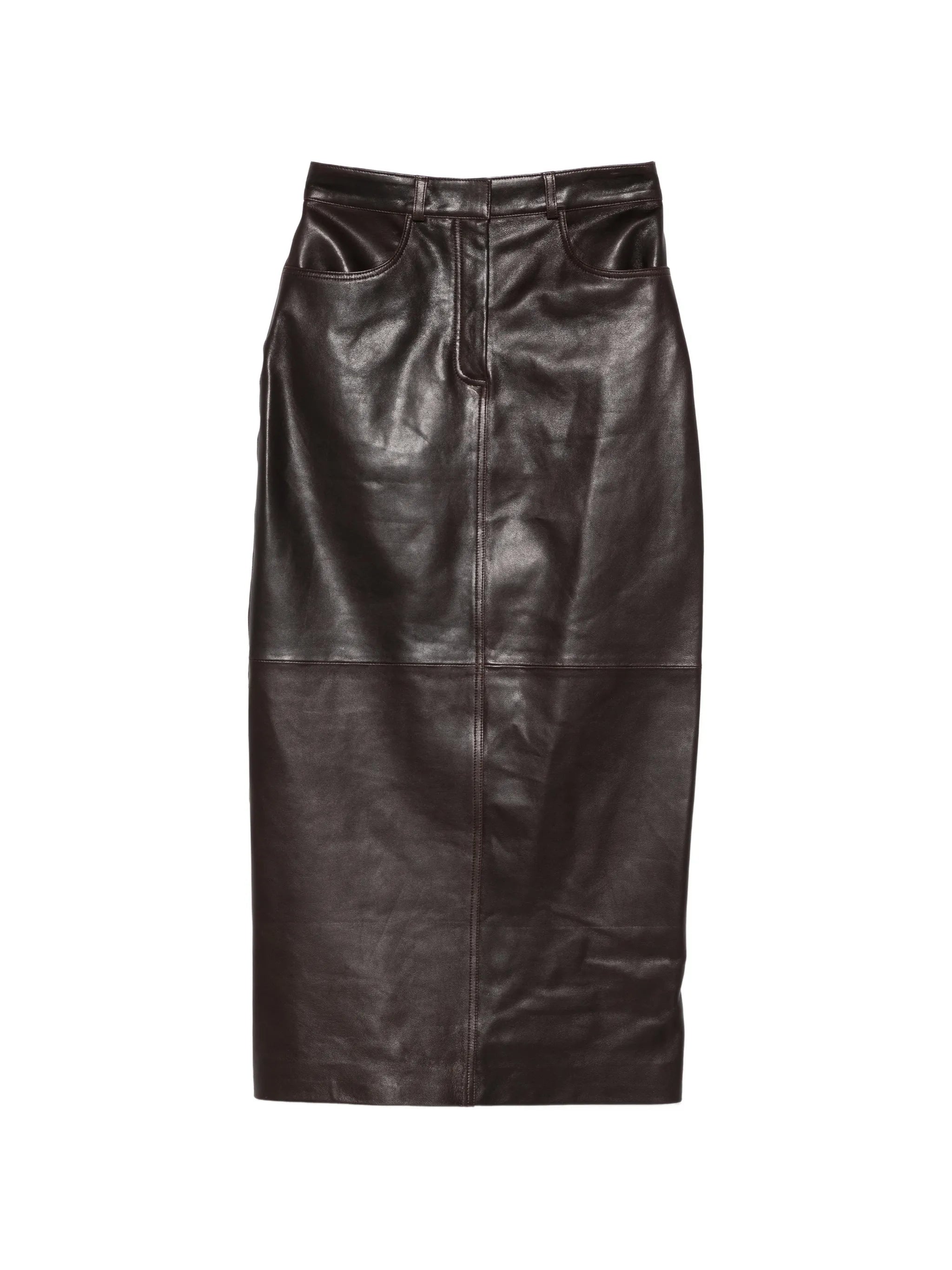 Ghalia pocket pencil midi skirt