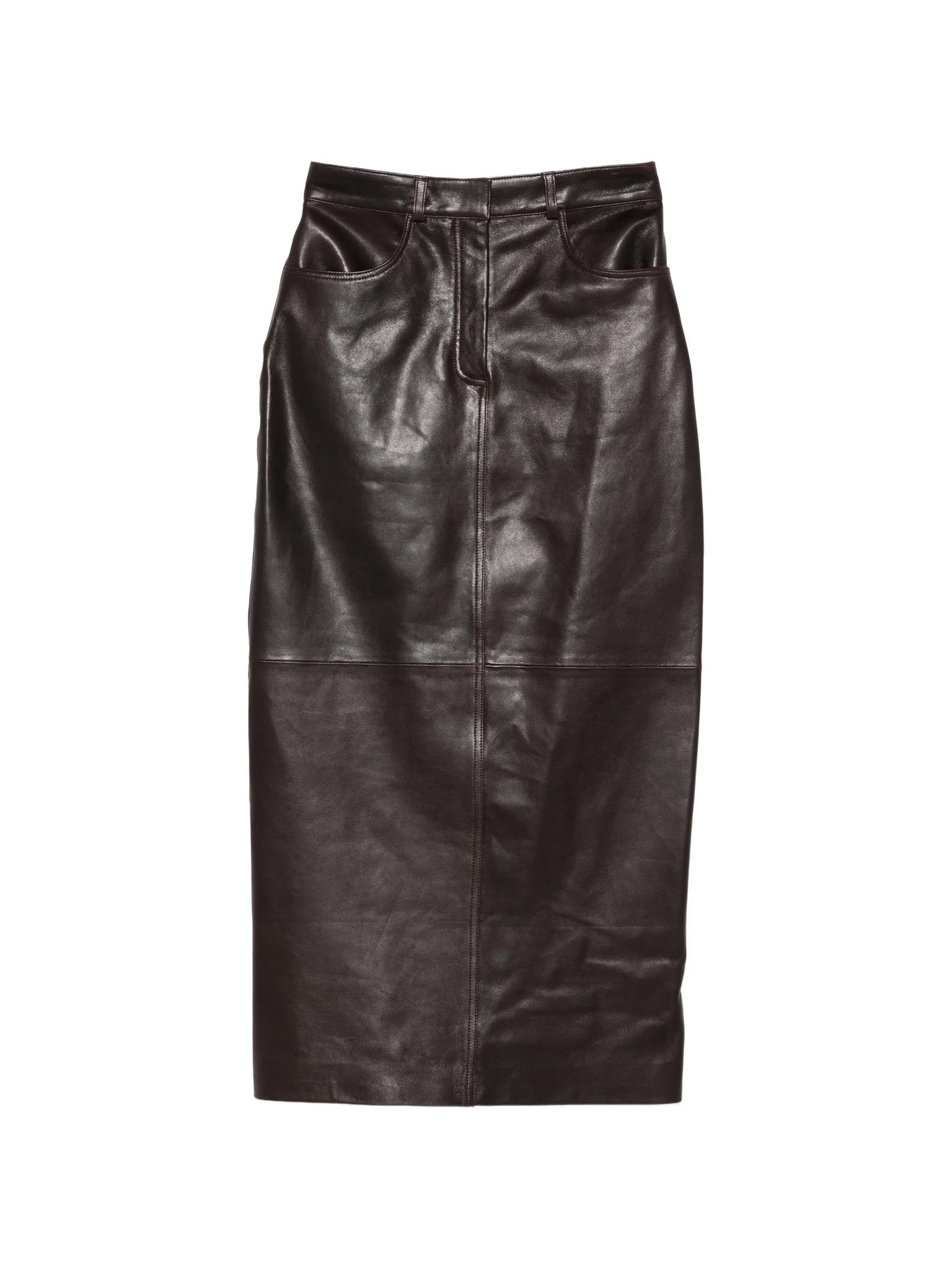 Ghalia pocket pencil midi skirt