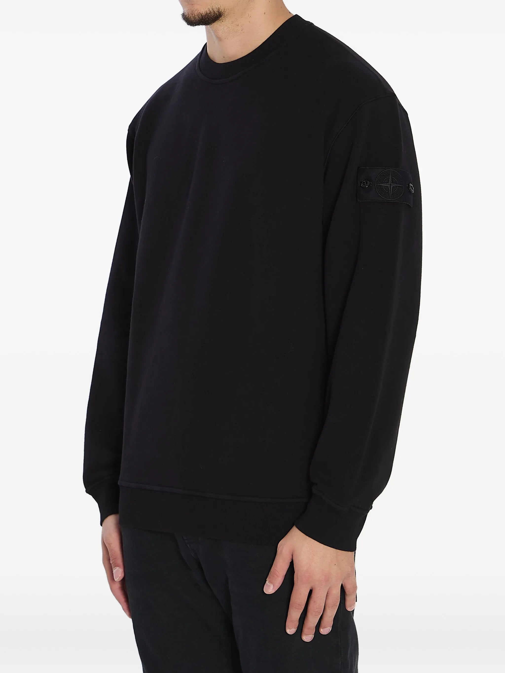 logo-patch sweatshirt