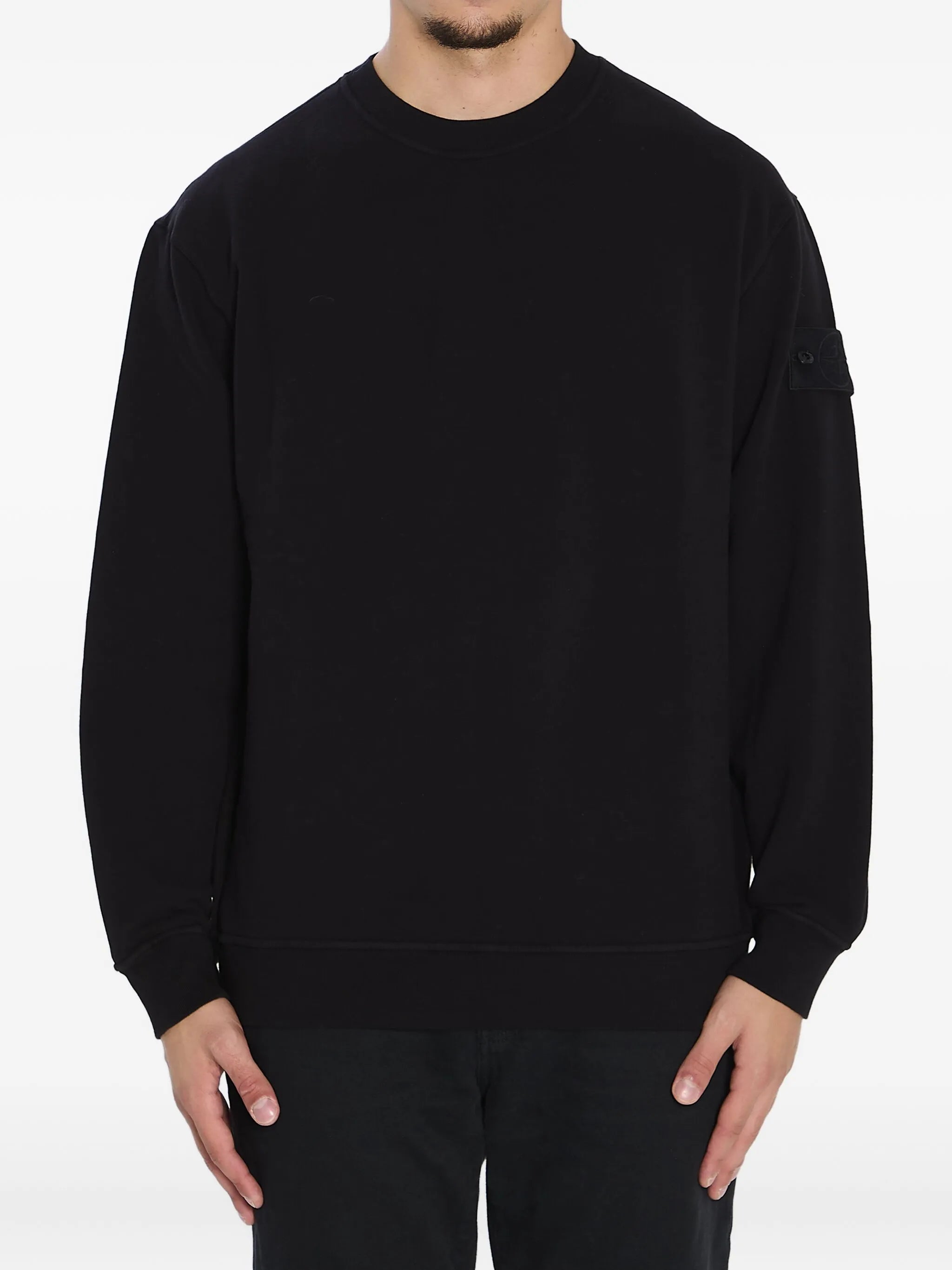 logo-patch sweatshirt