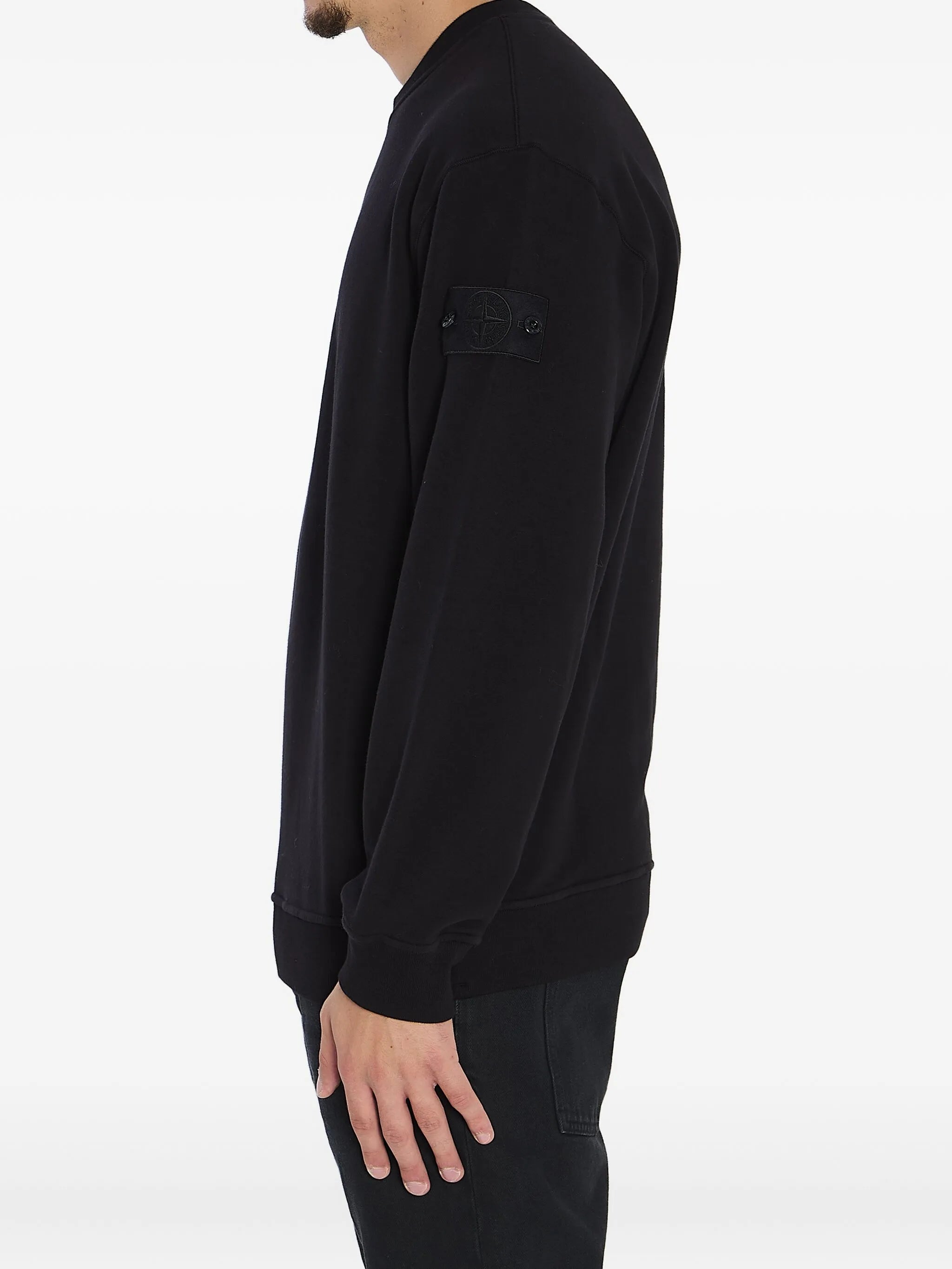 logo-patch sweatshirt