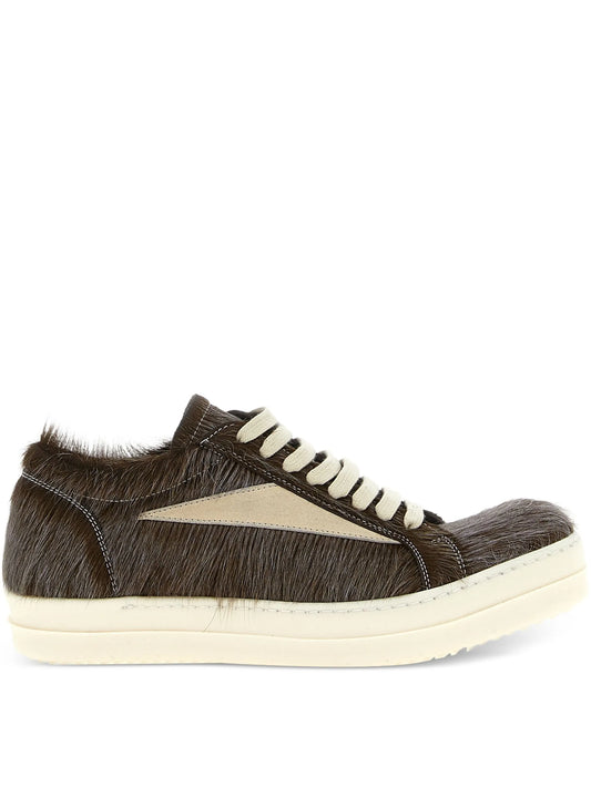 Concordians hair-on lace-up sneakers