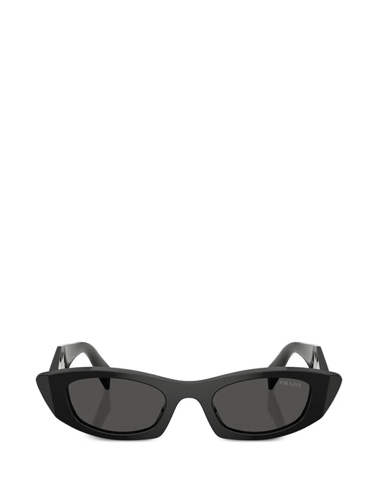 geometric-frame sunglasses