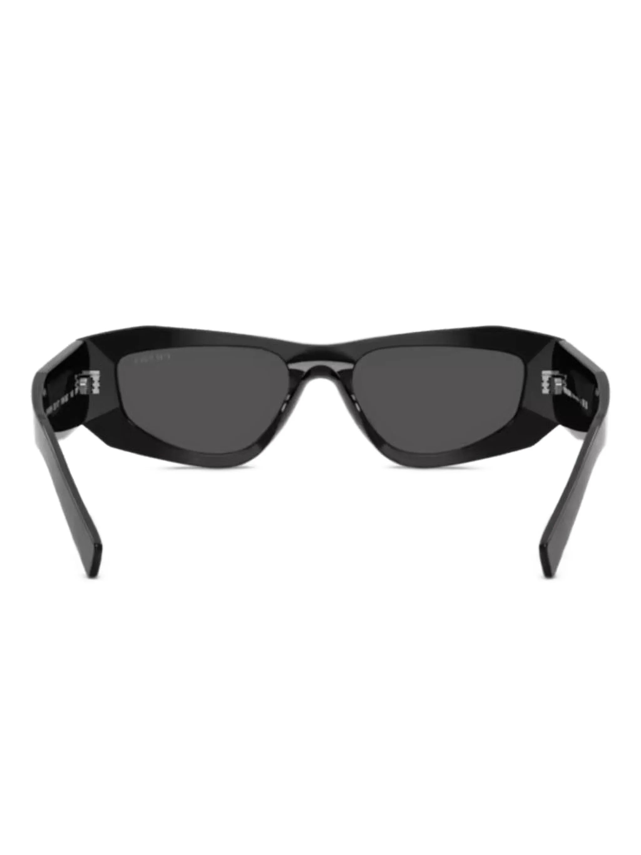 geometric-frame sunglasses