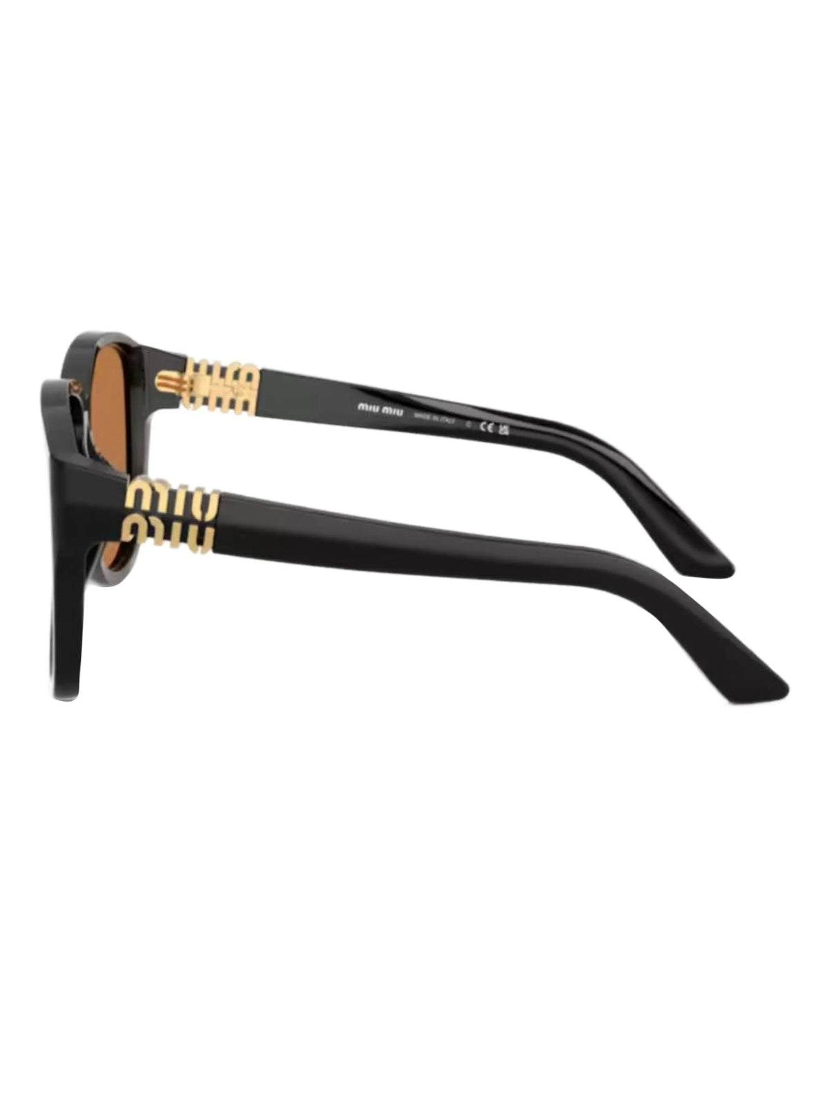 logo geometric sunglasses