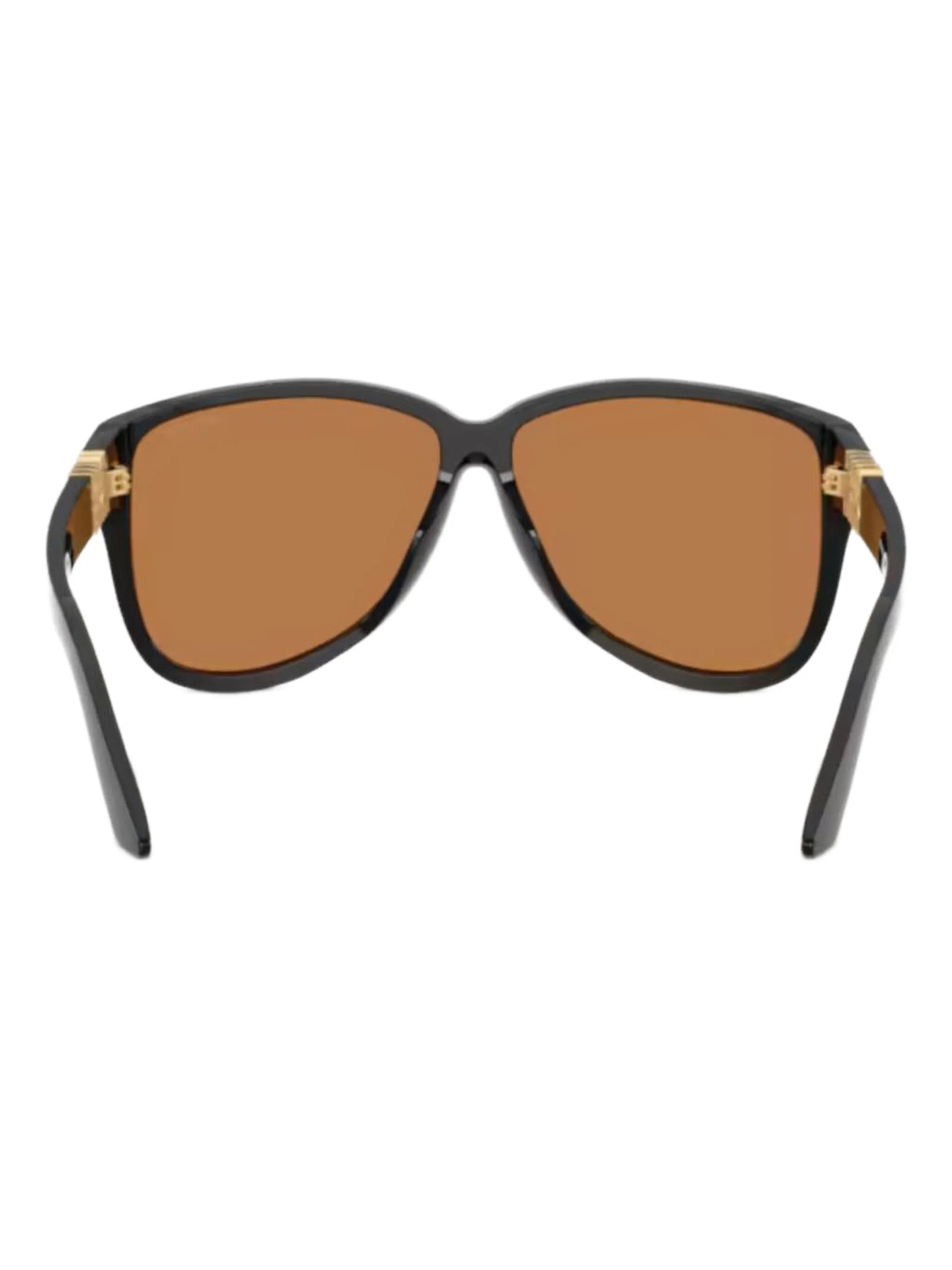 logo geometric sunglasses