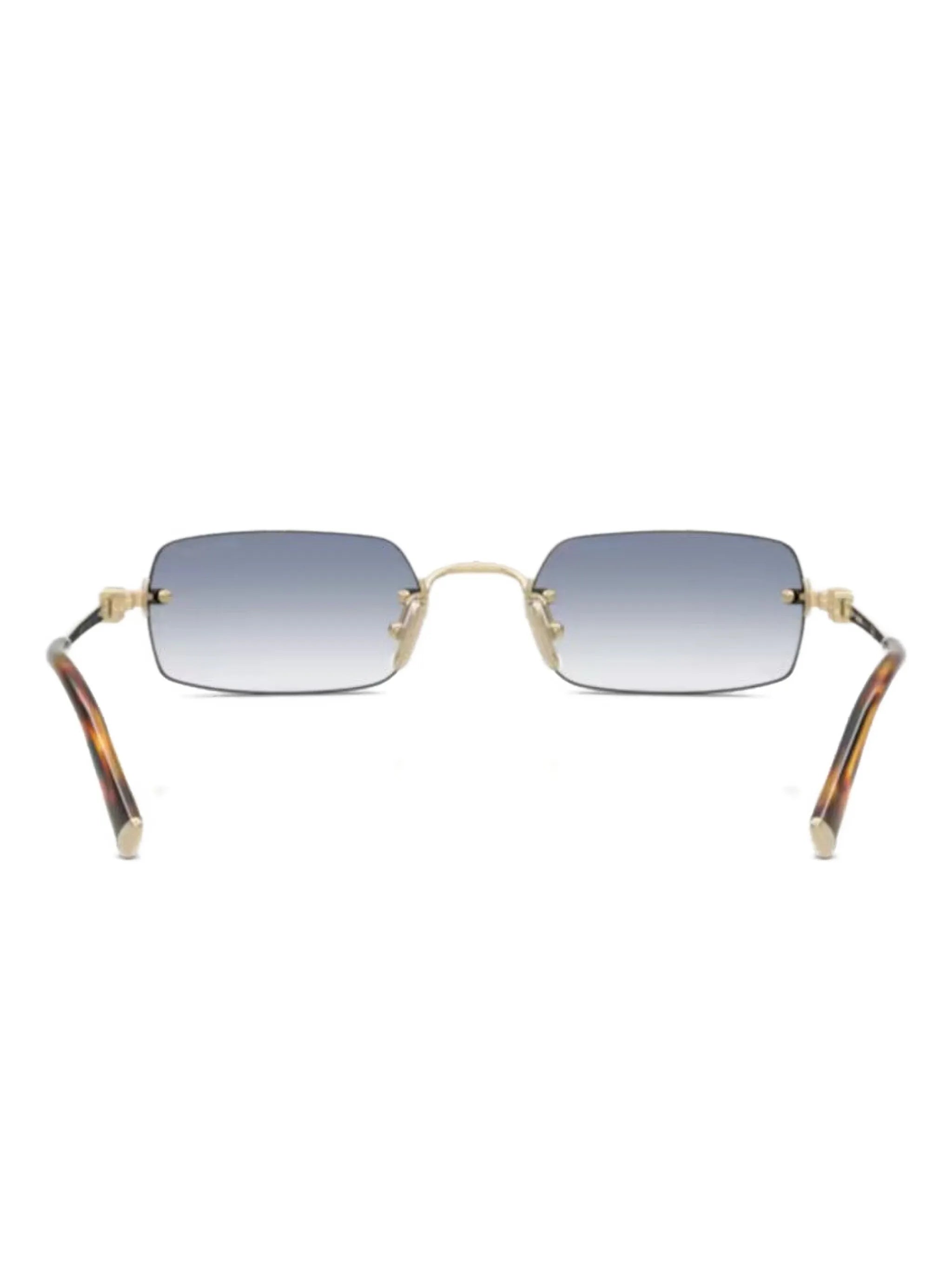 rectangle-frame sunglasses