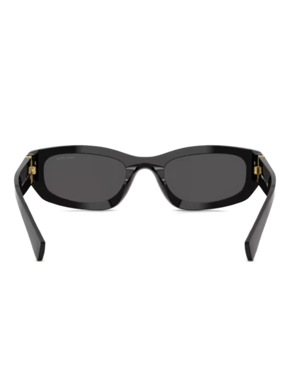 logo-detail geometric-frame sunglasses