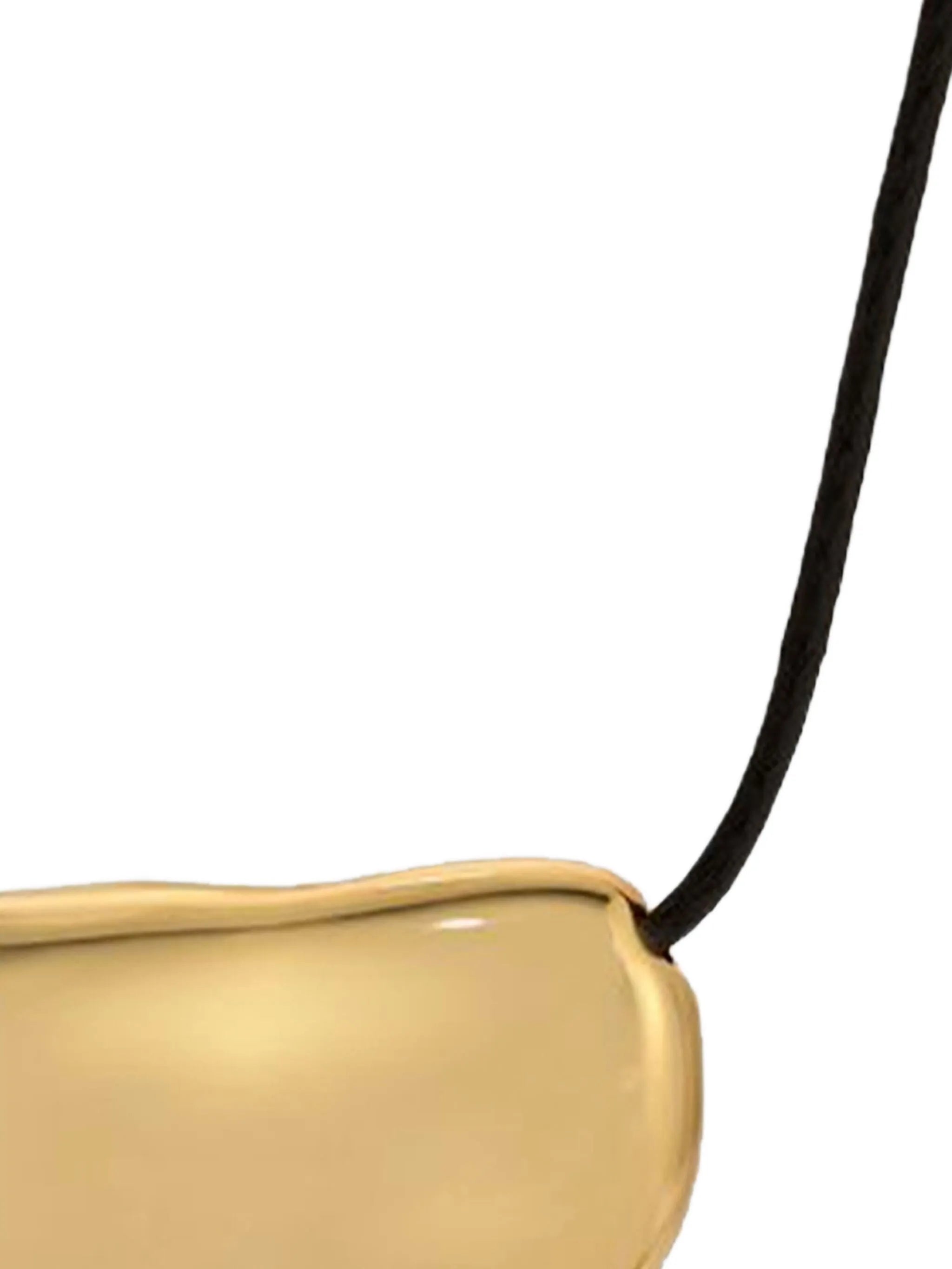 Pebble leather necklace