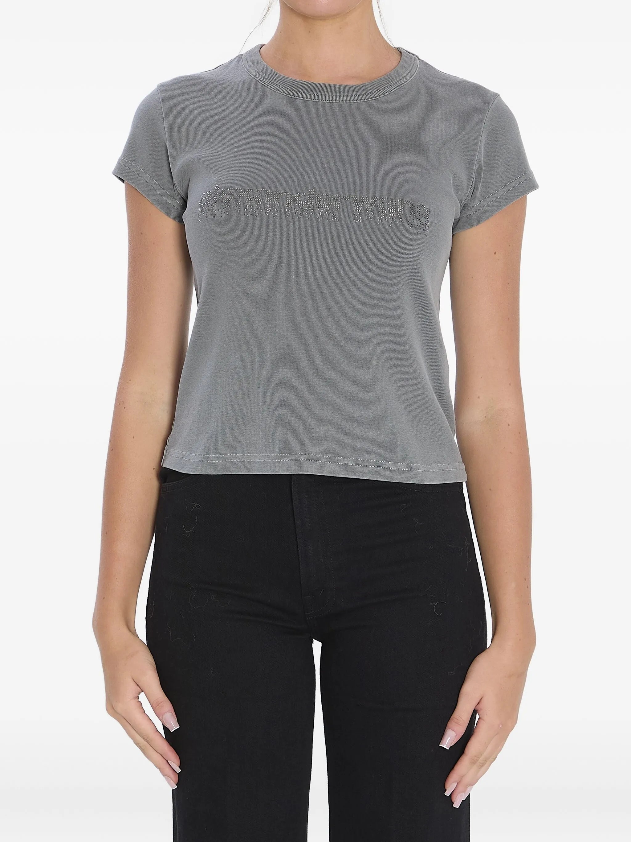 ribbed T-shirt