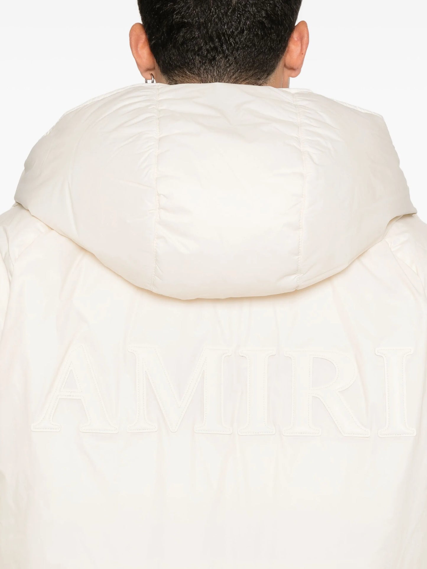 hooded puffer jacket