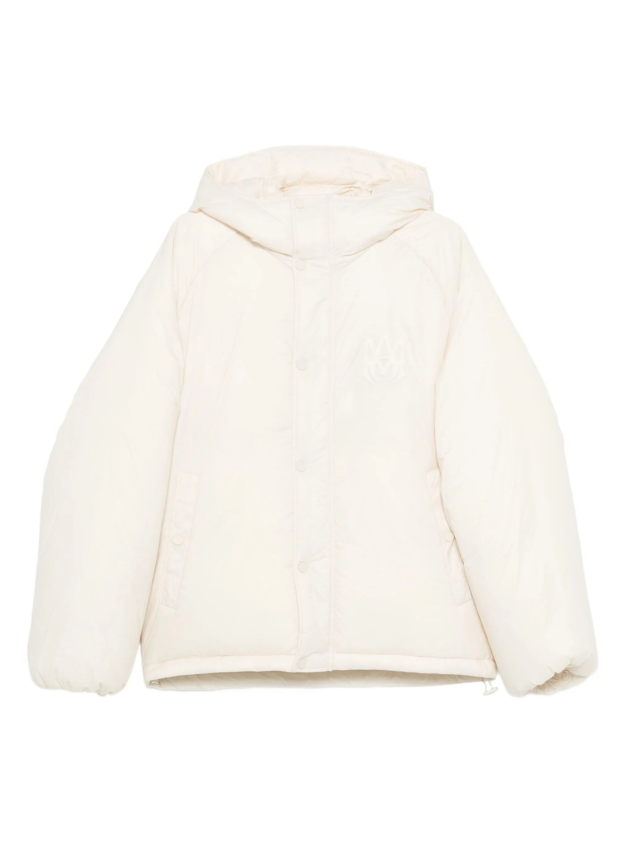 hooded puffer jacket