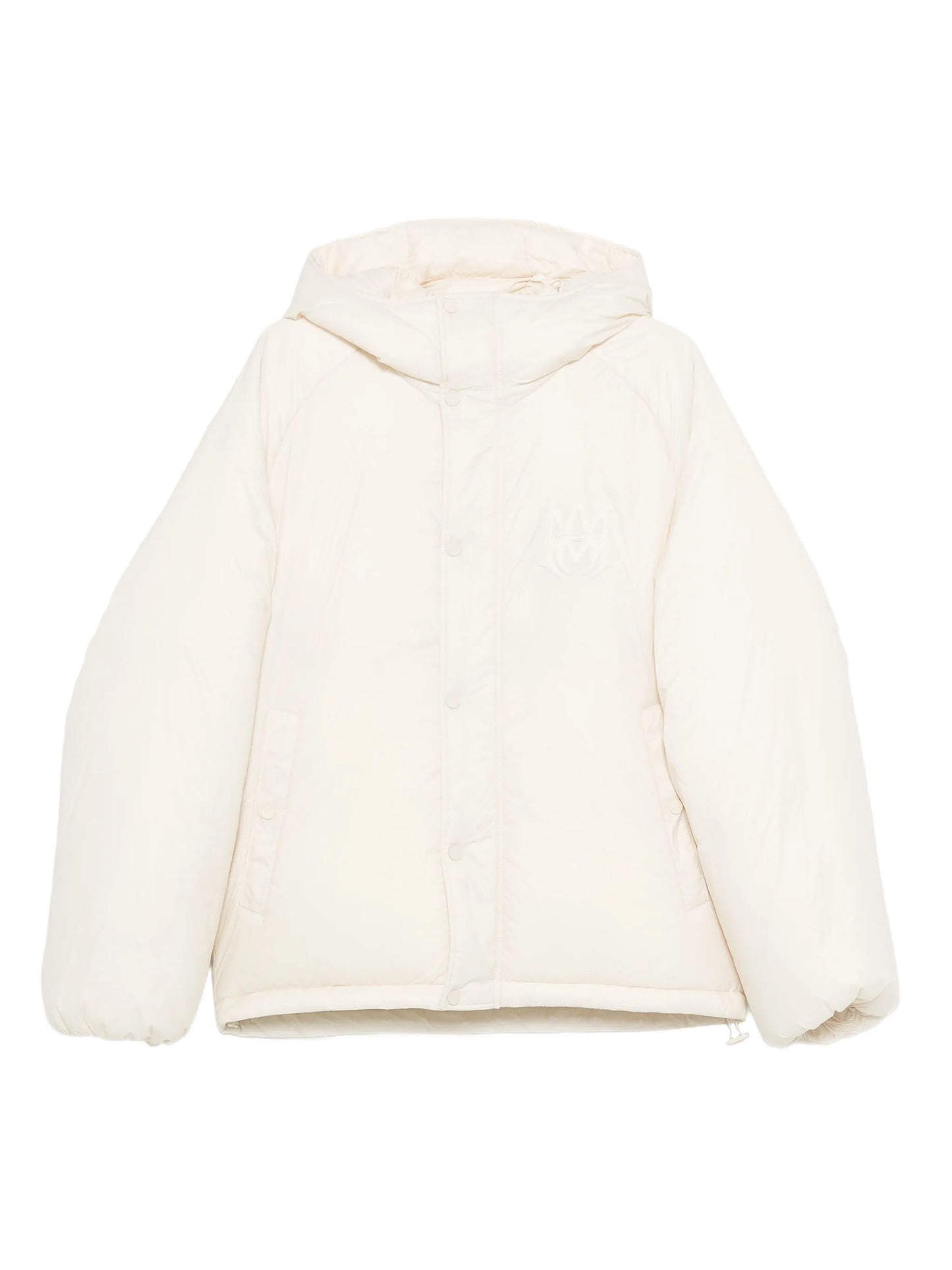 hooded puffer jacket