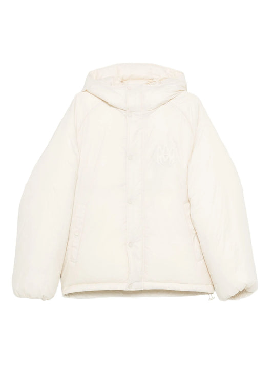 hooded puffer jacket