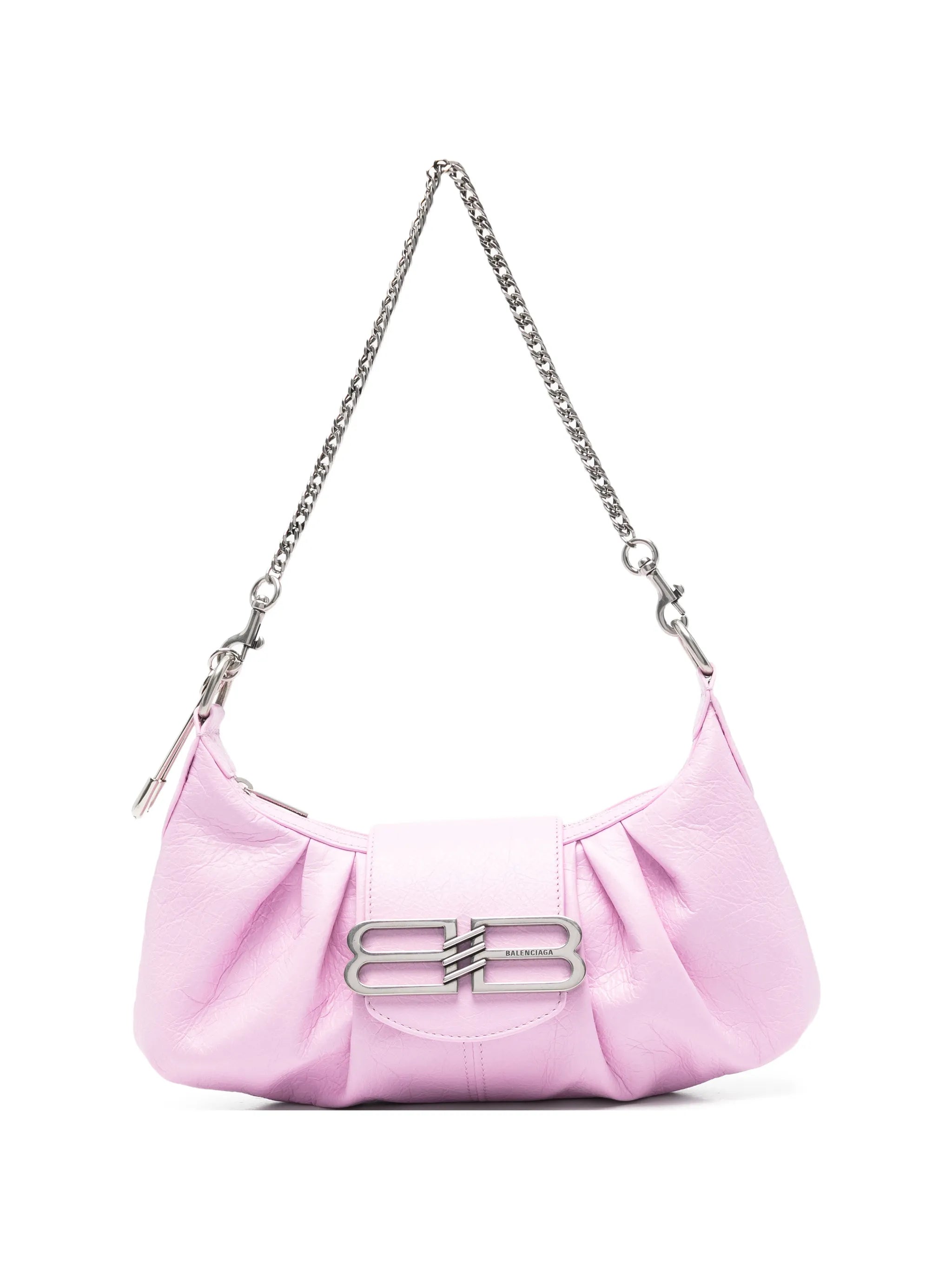 Pamela logo-plaque shoulder bag