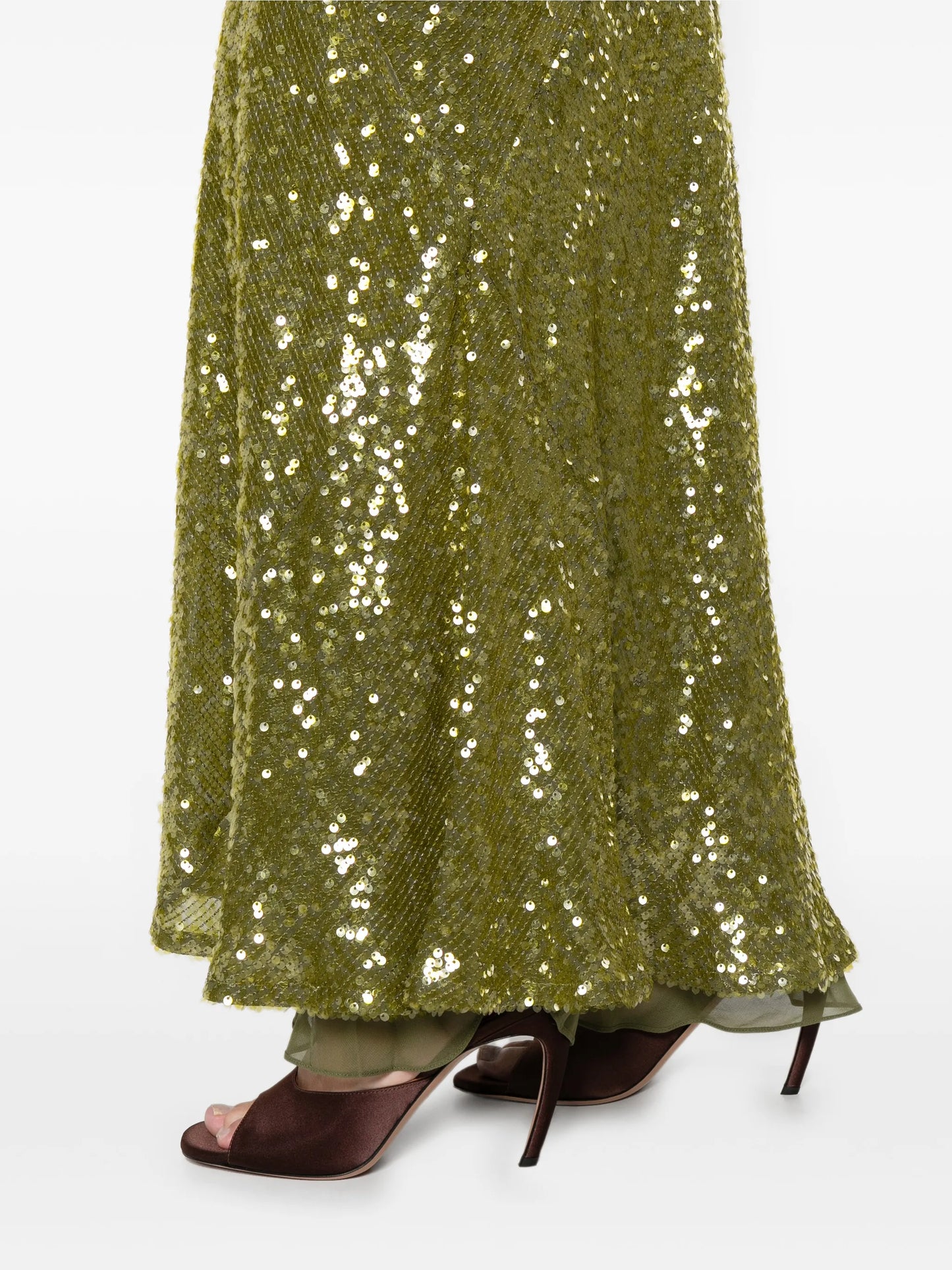 sequin valletta gown maxi dress