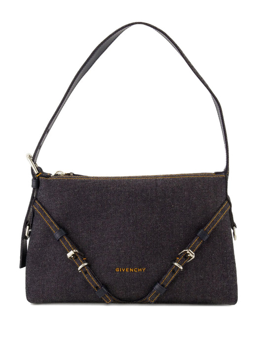 medium Voyou denim shoulder bag