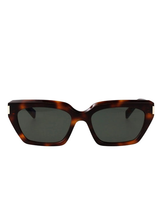 square-frame sunglasses