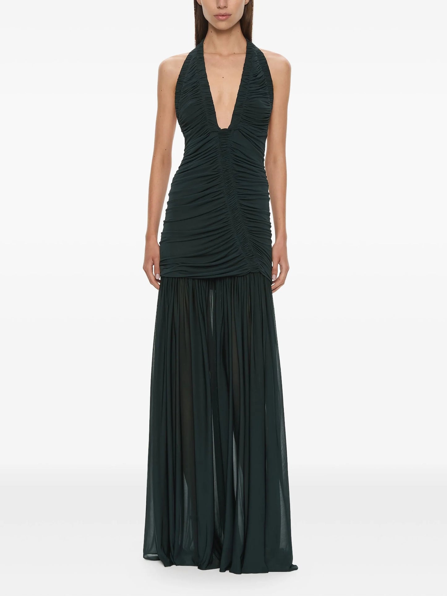 Orion ruched gown