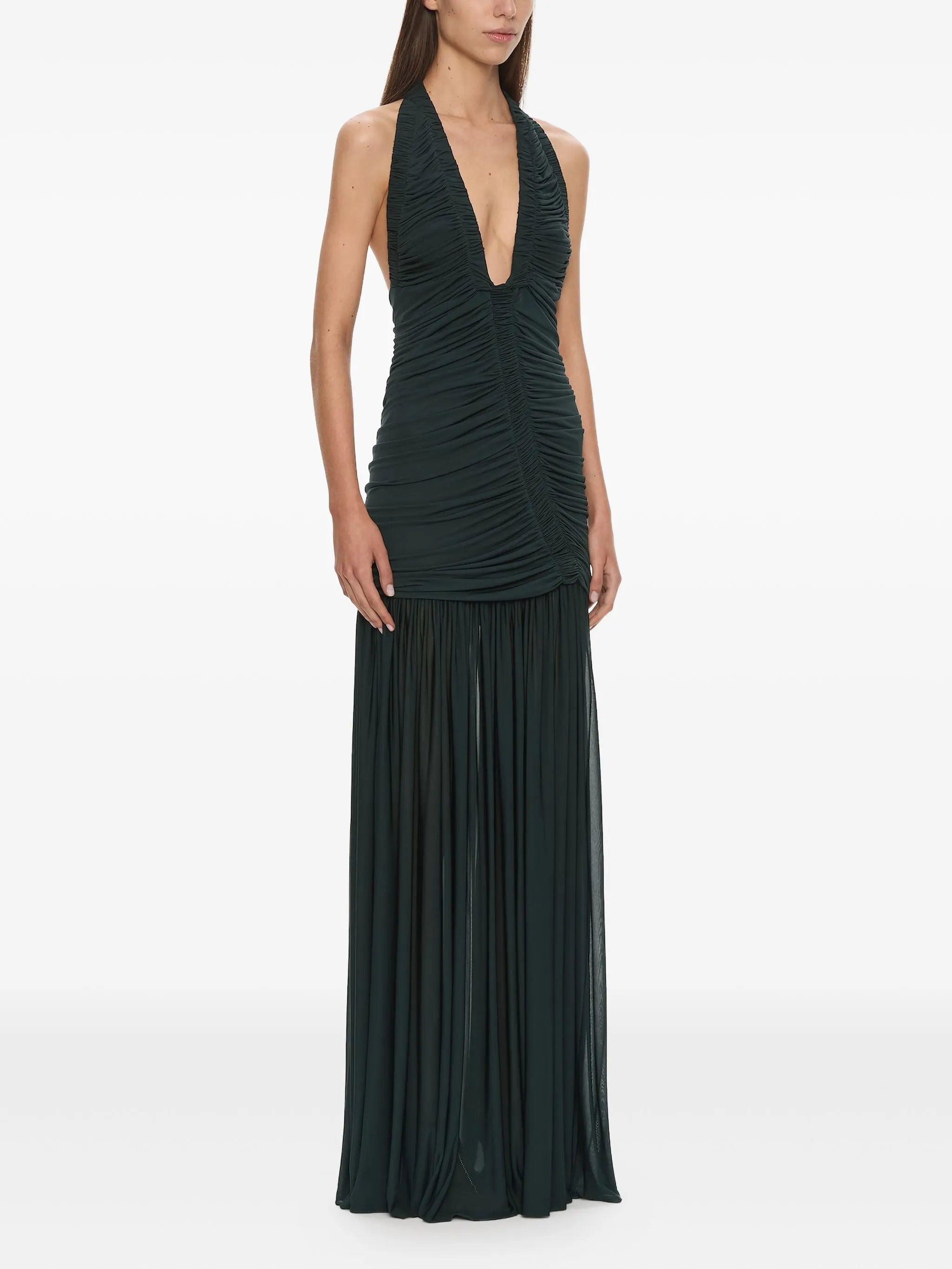 Orion ruched gown