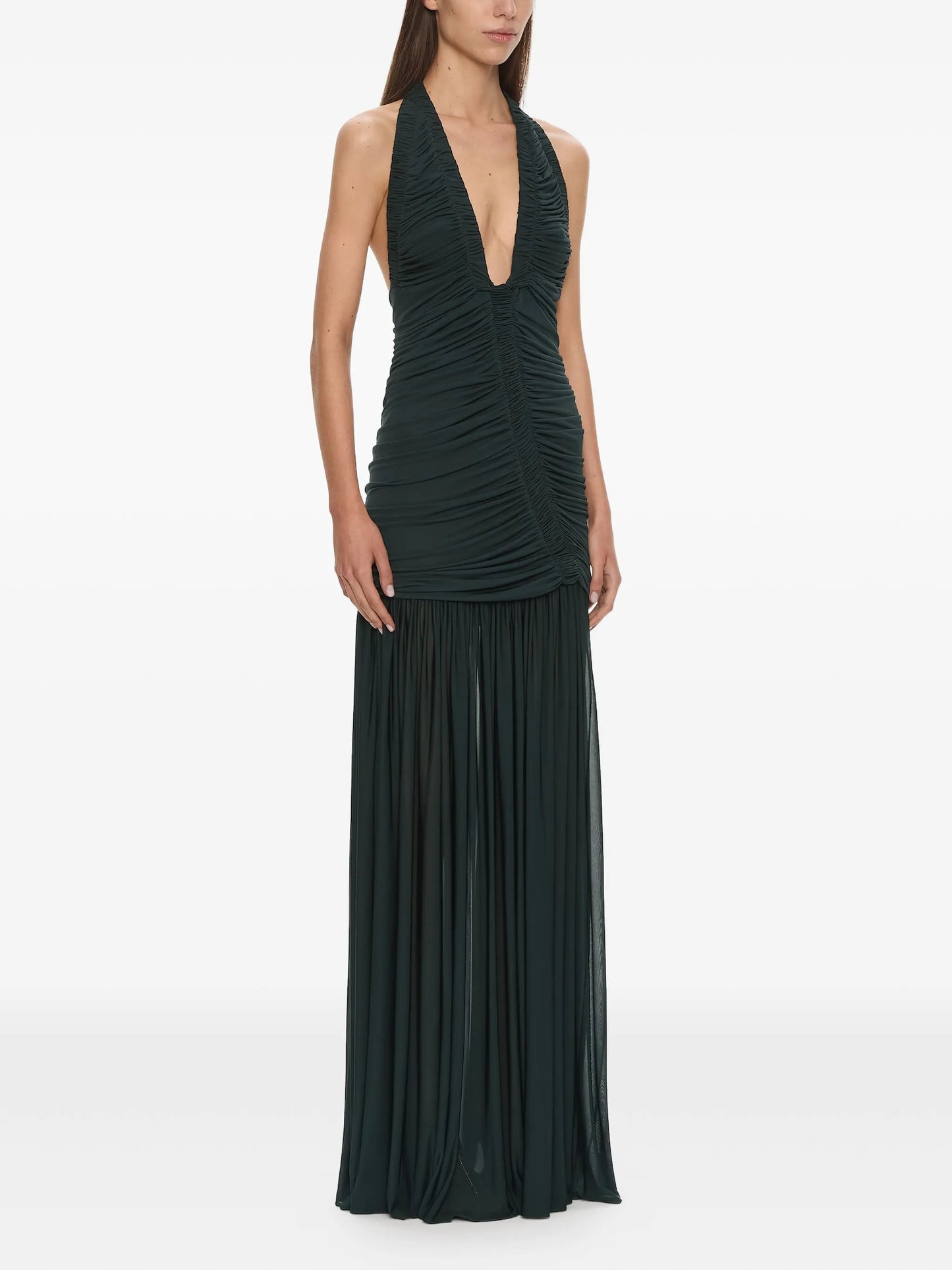 Orion ruched gown