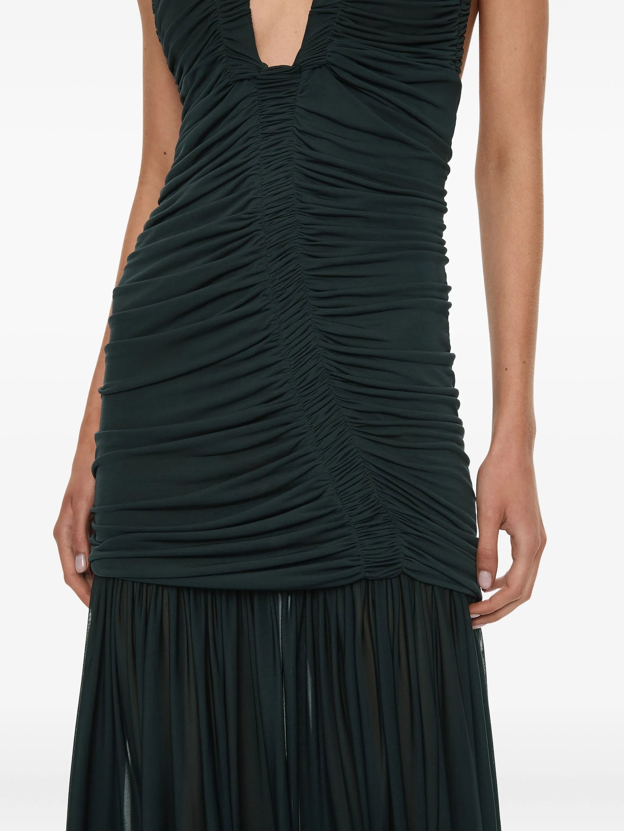 Orion ruched gown