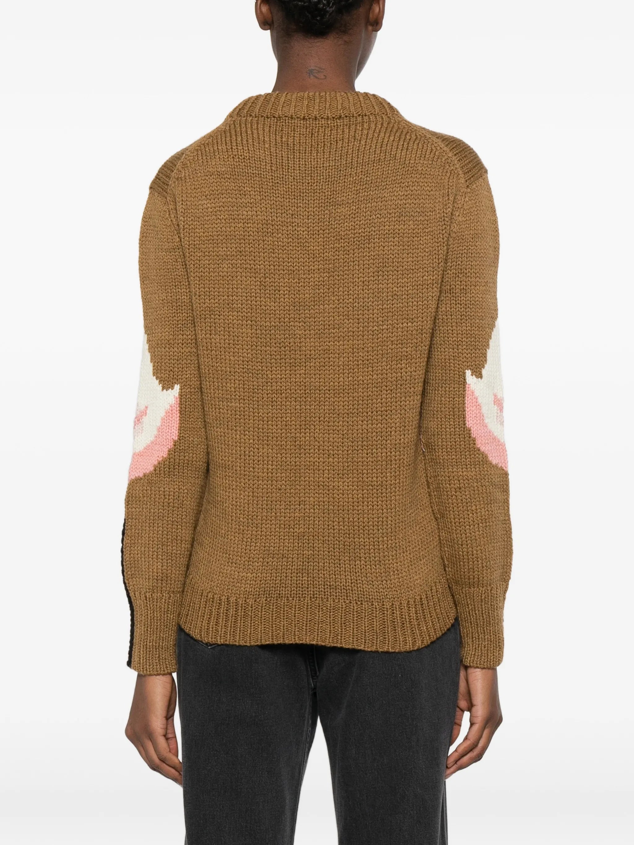 intarsia-knit sweater
