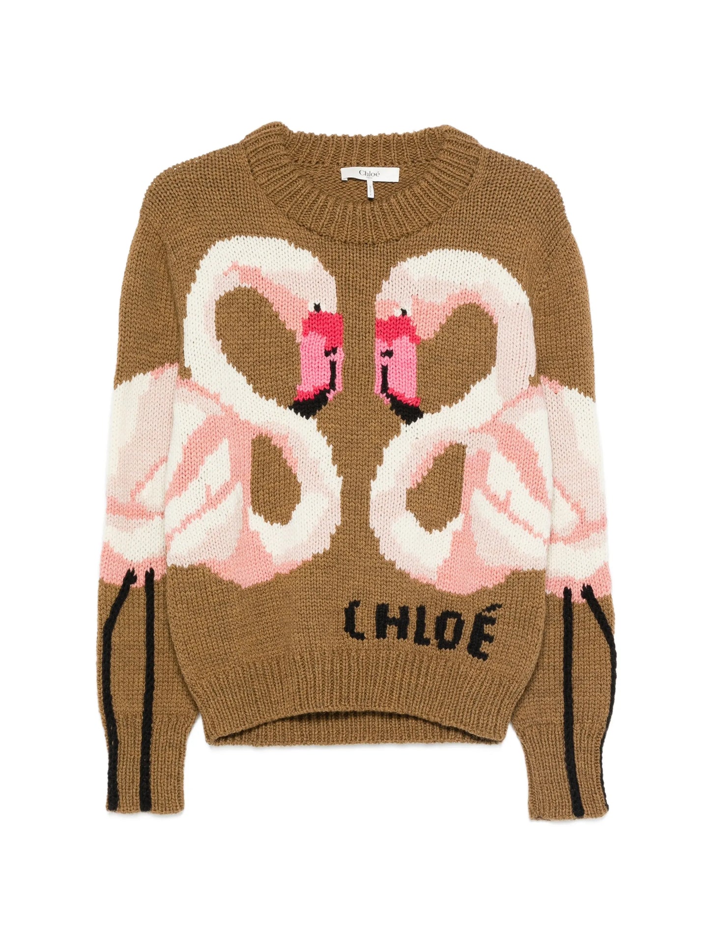 intarsia-knit sweater