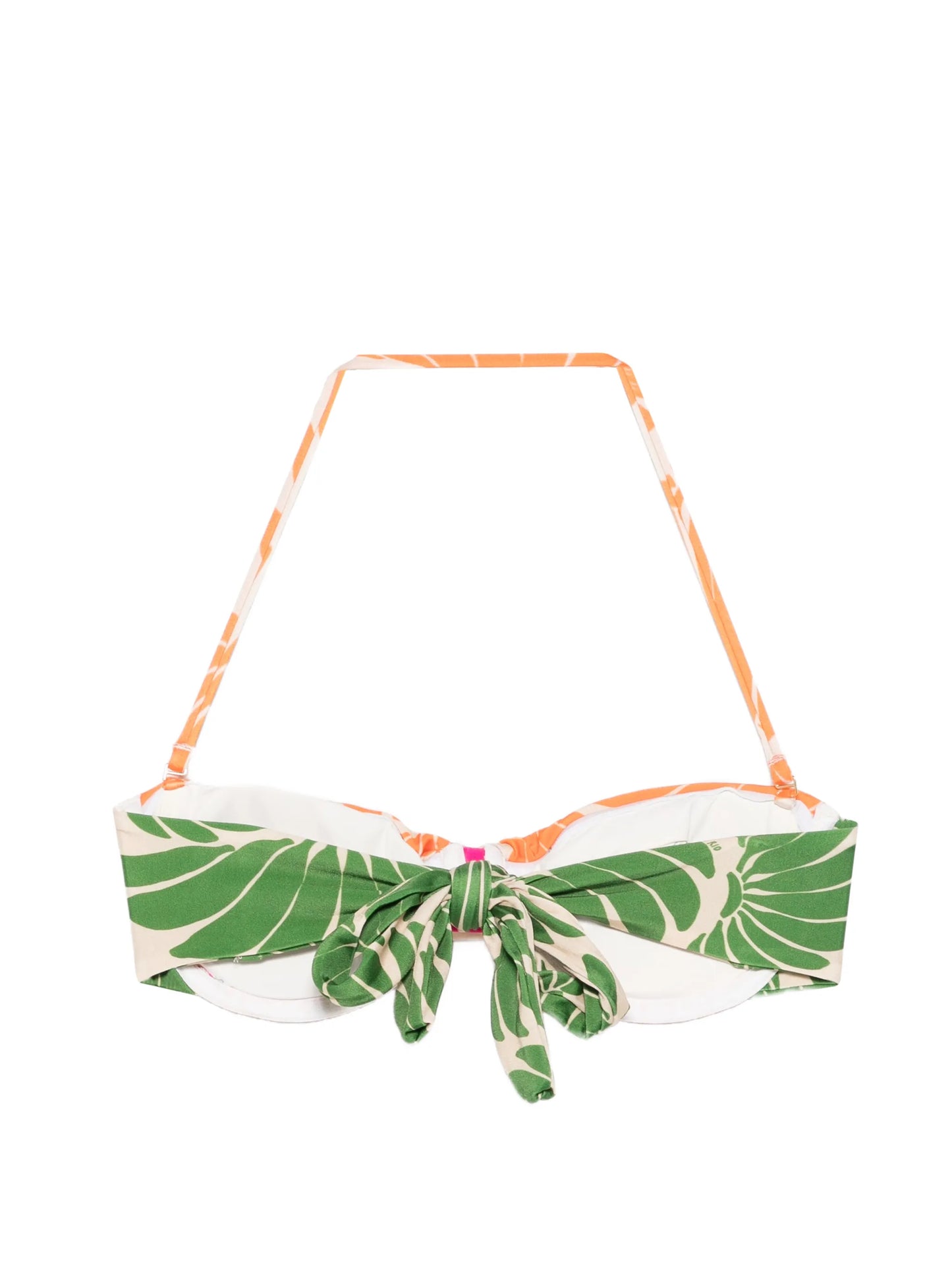 underwire floral bikini top