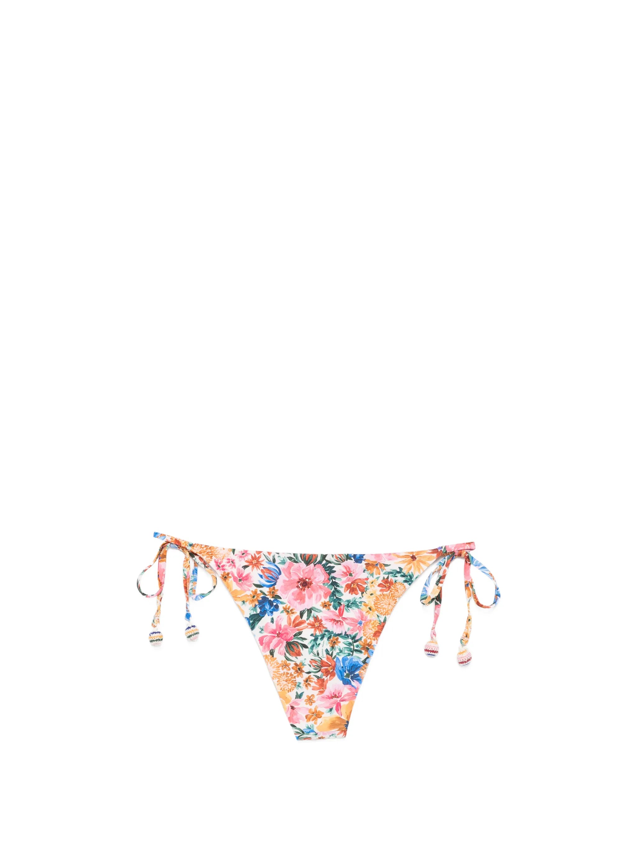Floraline side tie bikini bottom